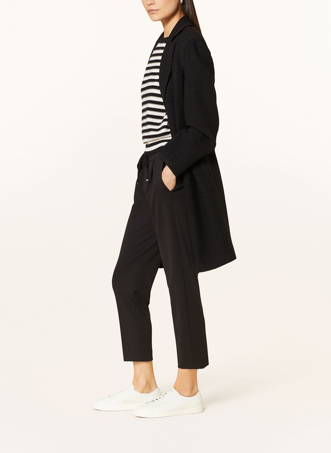 LUISA CERANO 7/8 pants: BLACK