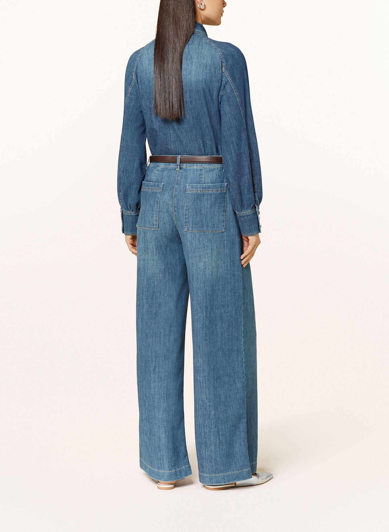 LUISA CERANO Hose in Jeansoptik: 2543 stone wash overdye