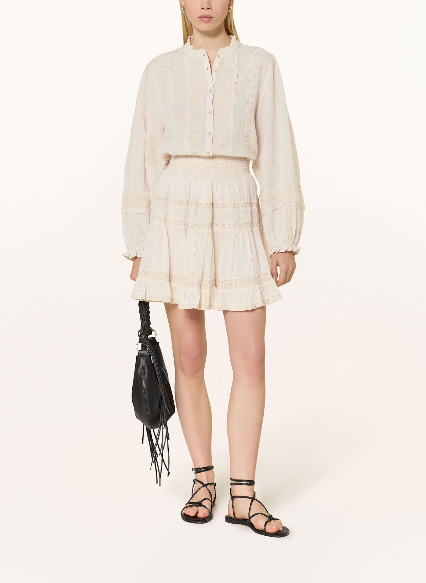 NEO NOIR Palm Angels T-Shirts: CREAM