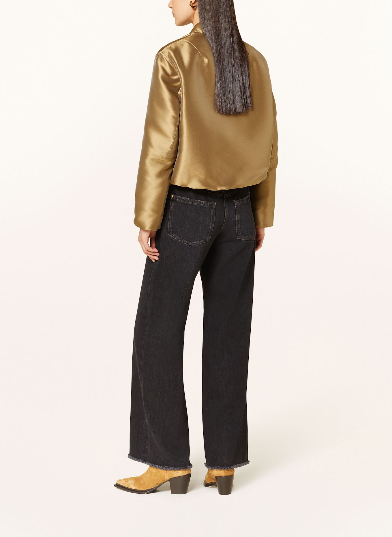 LUISA CERANO Bomber including jacket: BROWN