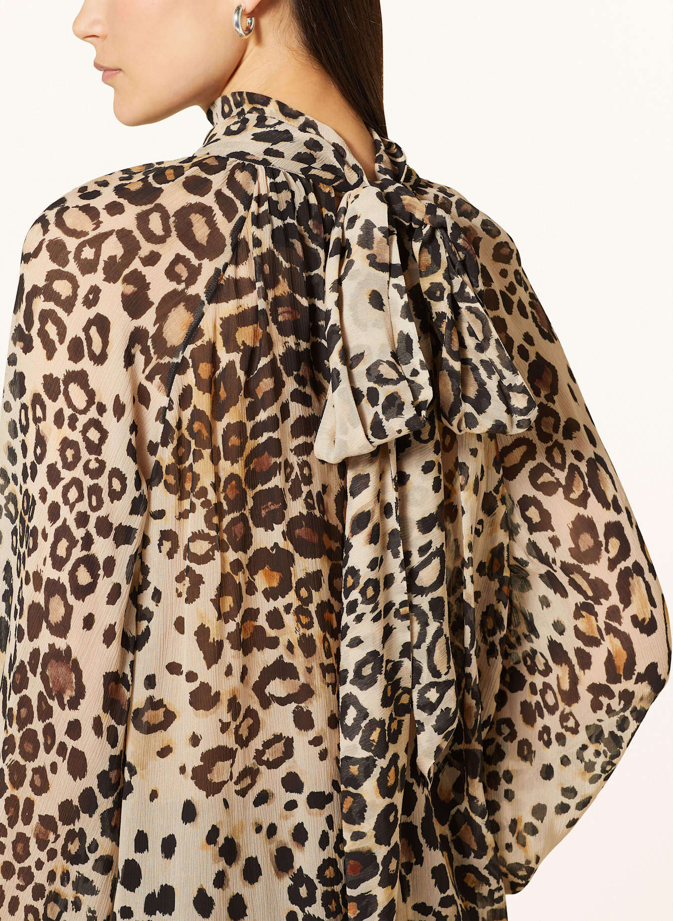 MARC CAIN Schluppenbluse: 606 soft cappuccino