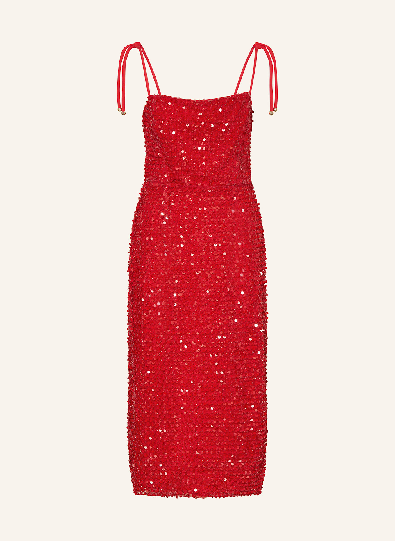 MARC CAIN Cocktailkleid mit Pailletten: 282 lollipop