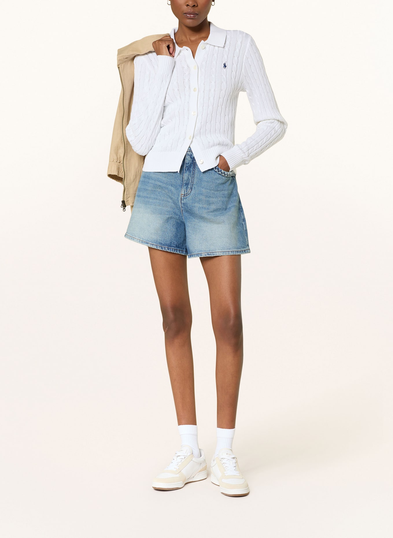 POLO RALPH LAUREN breiwerk: WIT