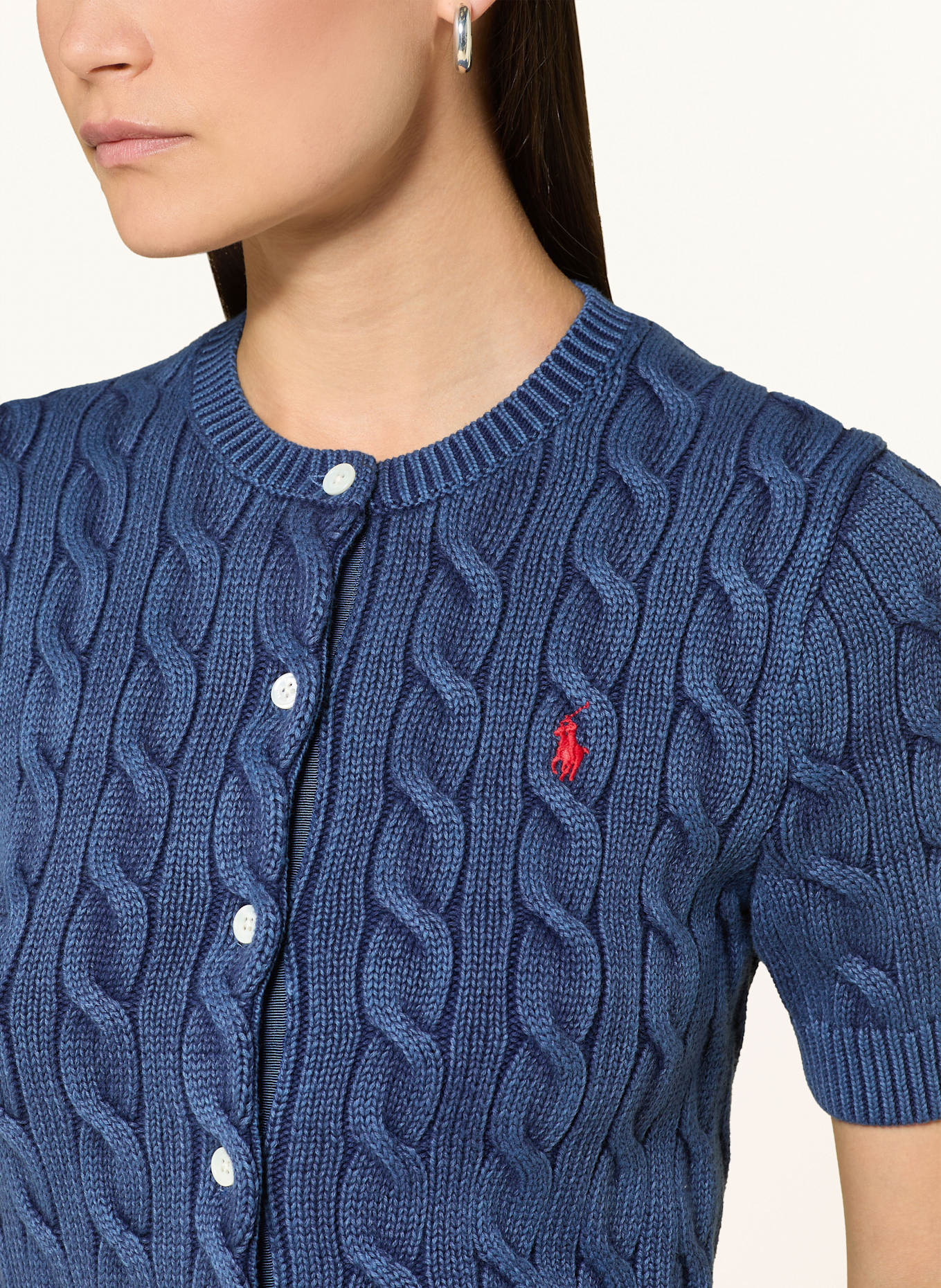 polo les RALPH LAUREN Kardigan: GRANATOWY