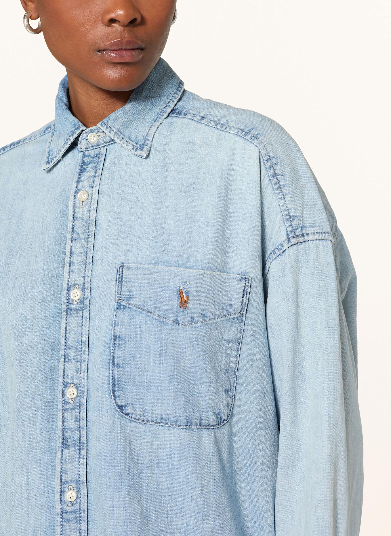 DENIM LOOK BLOUSE DENIM LOOK BLOUSE