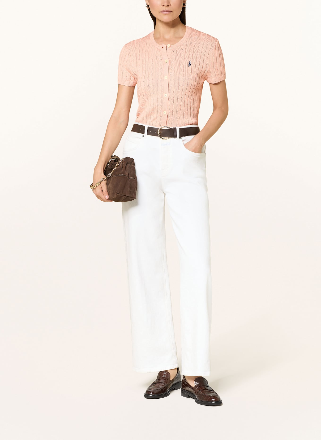 POLO RALPH LAUREN Strickjacke: HELLROSA