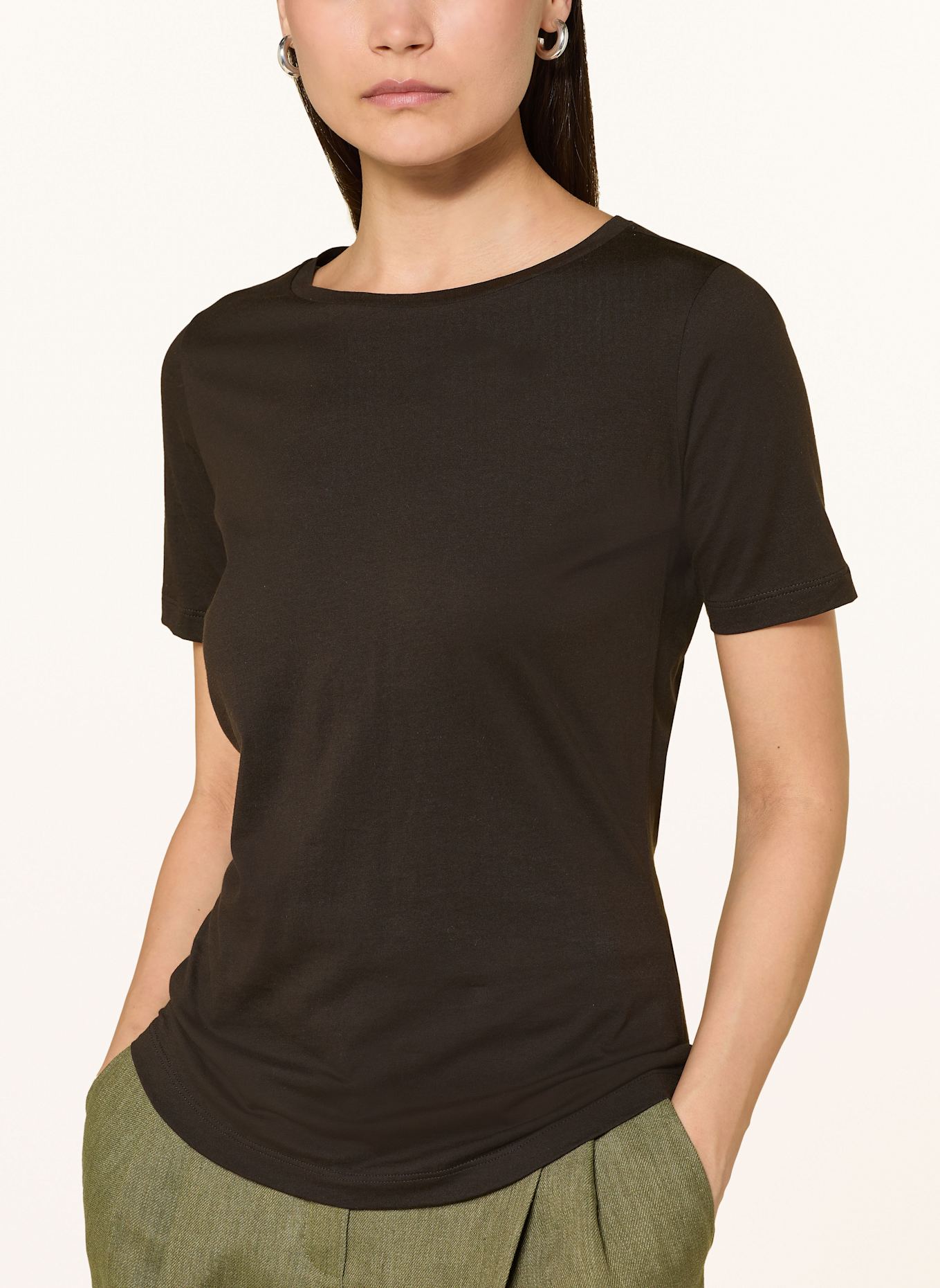 Stefan Brandt T-Shirt FANNY: DUNKELBRAUN