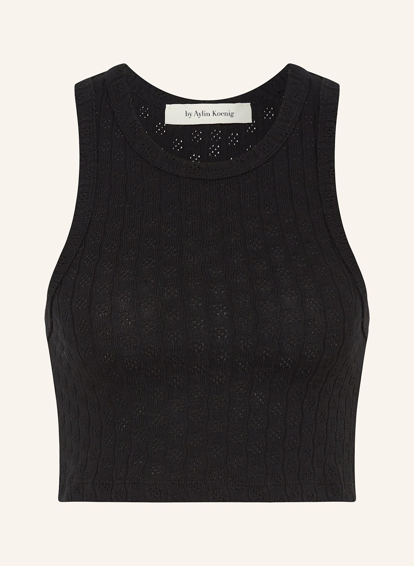 by Aylin Koenig Stricktop RAYA: SCHWARZ