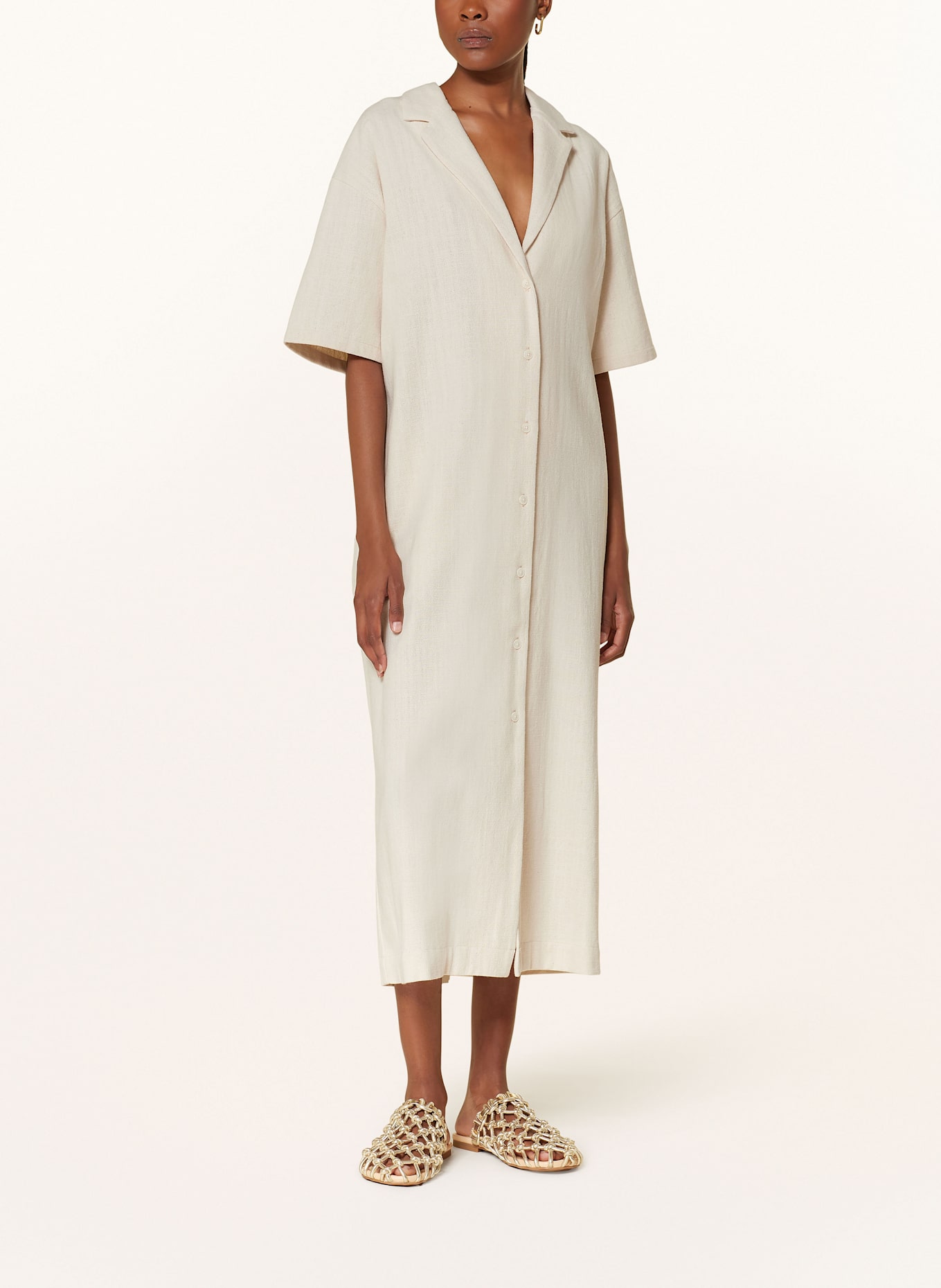 by Aylin Koenig Hemdblusenkleid HENRIETTE: ECRU