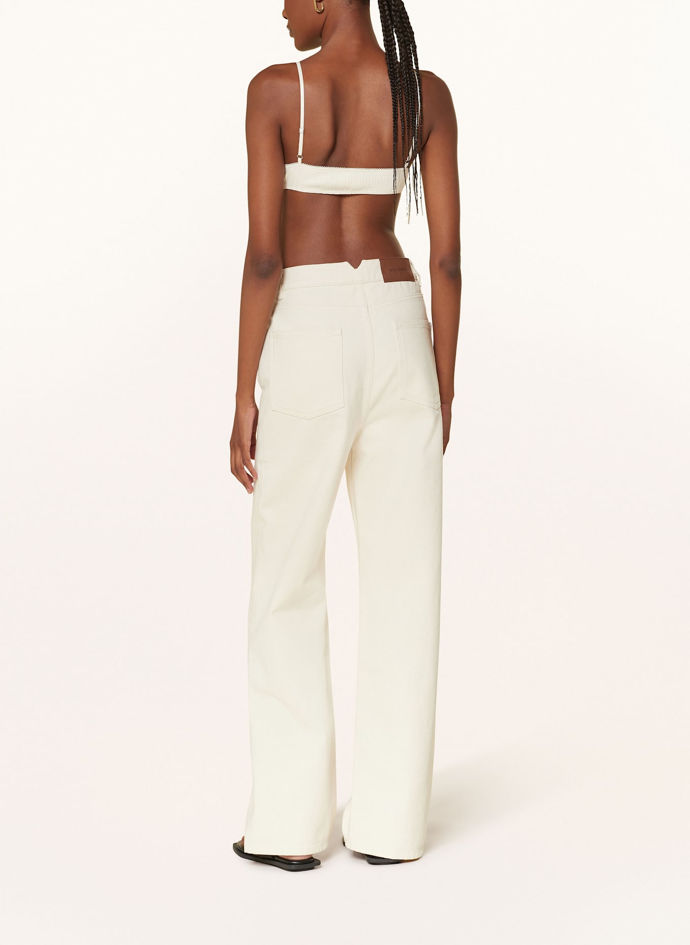 by Aylin Koenig Cropped-Top PALOMA: ECRU
