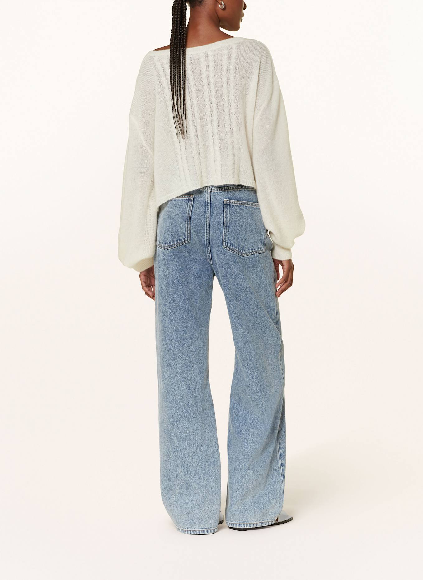 by Aylin Koenig Pullover ROMY mit Alpaka: ECRU