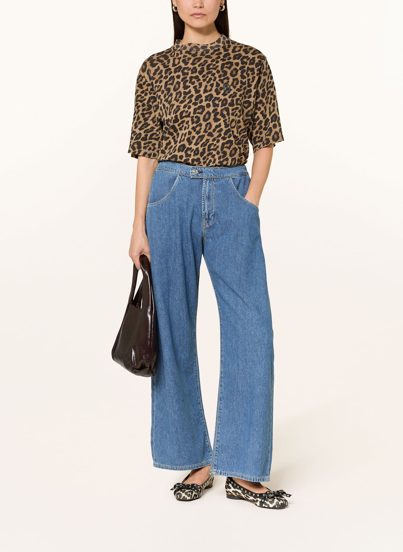 EB DENIM Barrel Jeans EDDIE BOWED PANT ROCHELLE: RLE ROCHELLE