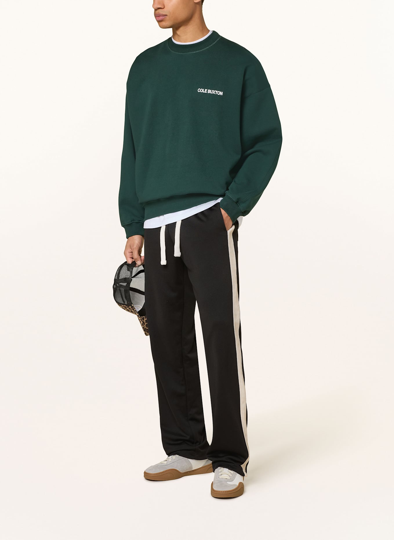 COLE BUXTON Track Pants: SCHWARZ