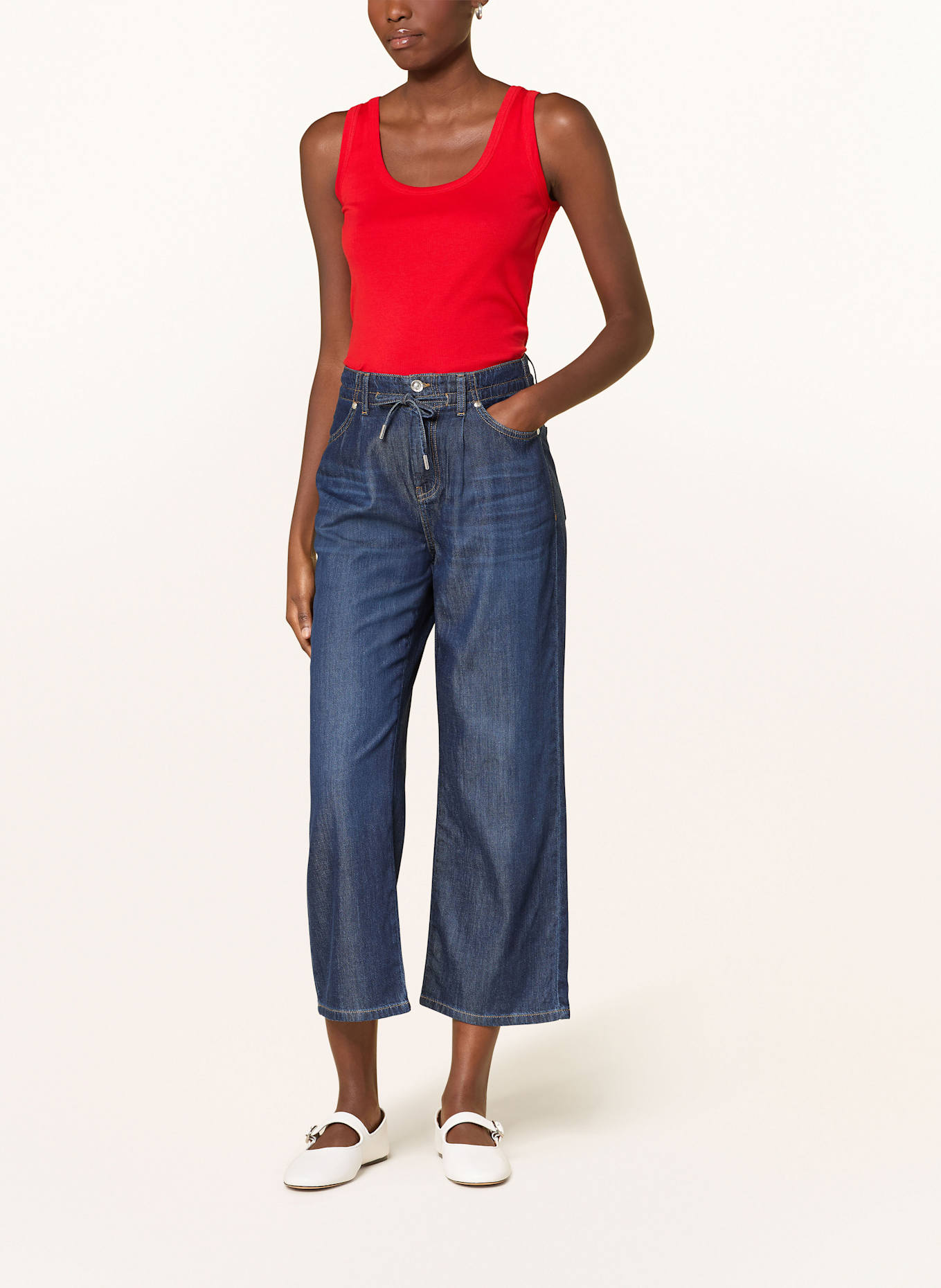 monari Straight Jeans: DUNKELBLAU