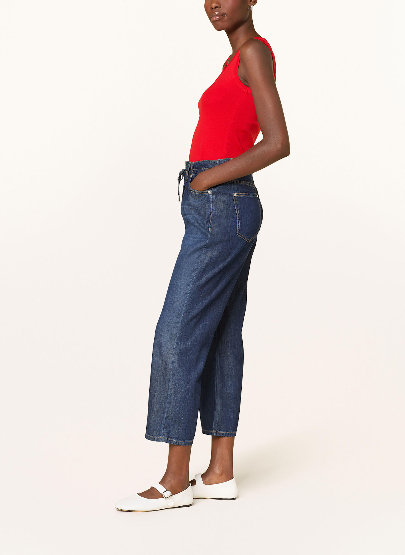 monari Straight Jeans: DUNKELBLAU