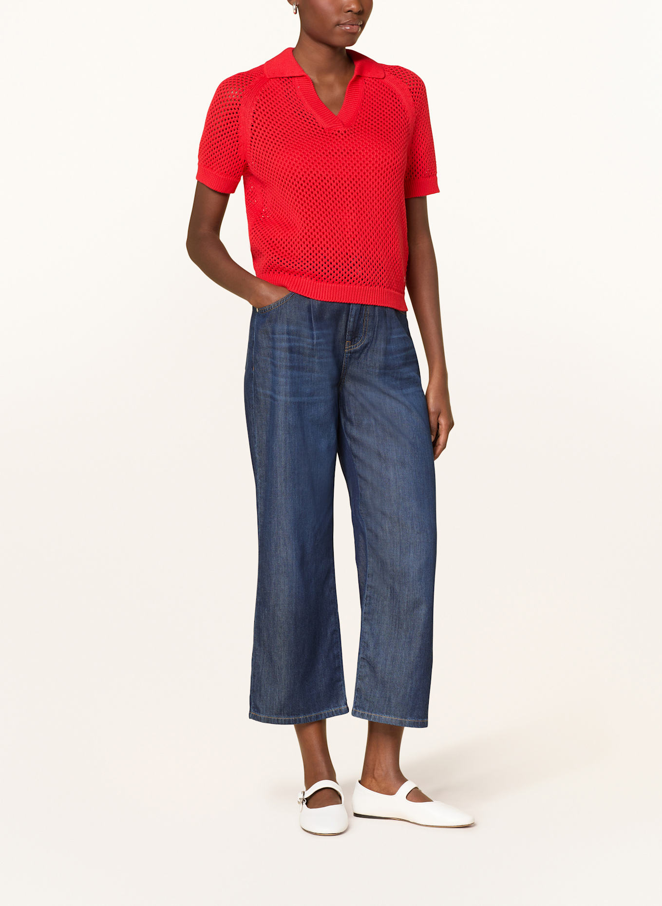monari Strickshirt: ROT