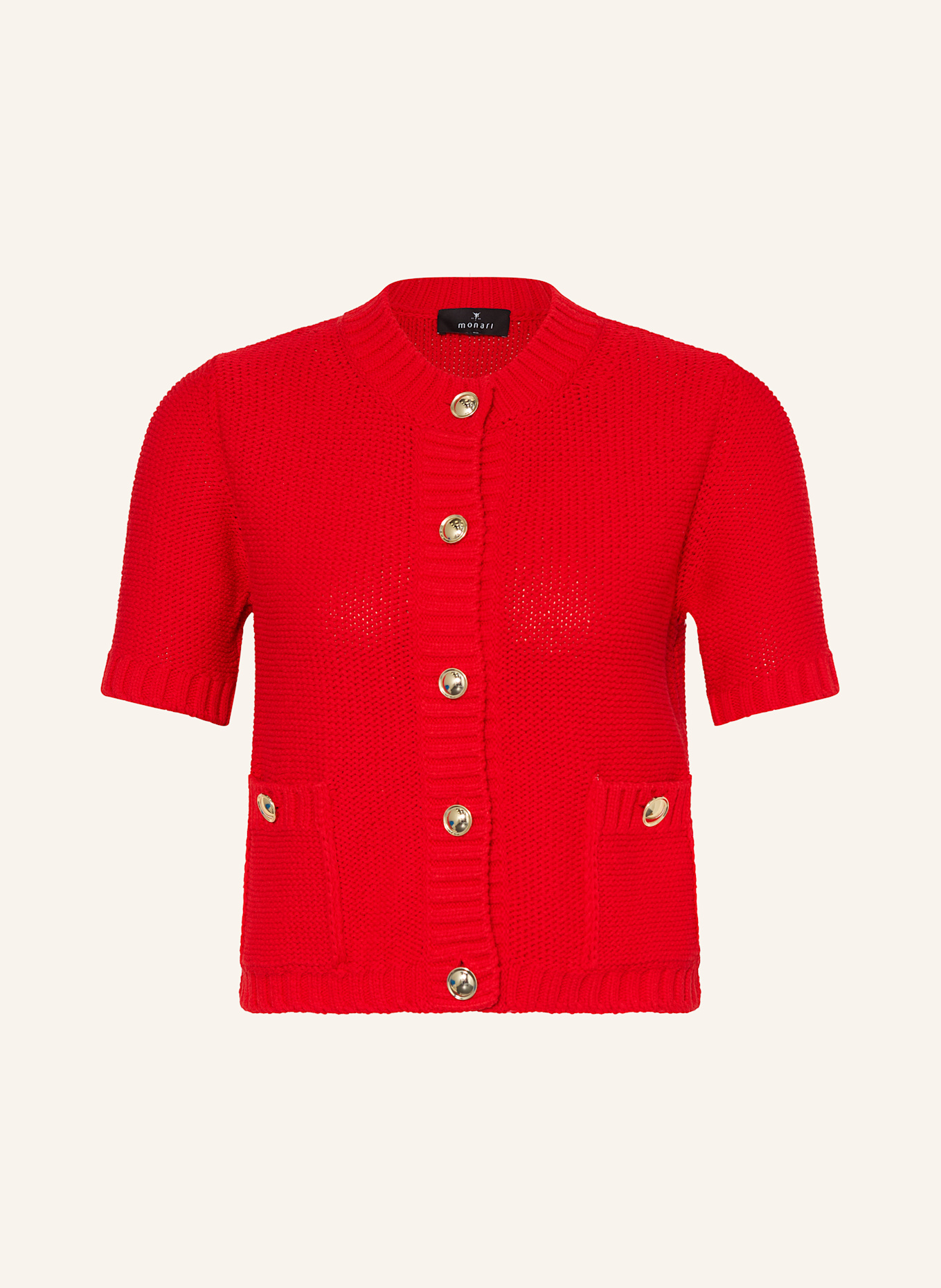 monari Strickjacke: ROT