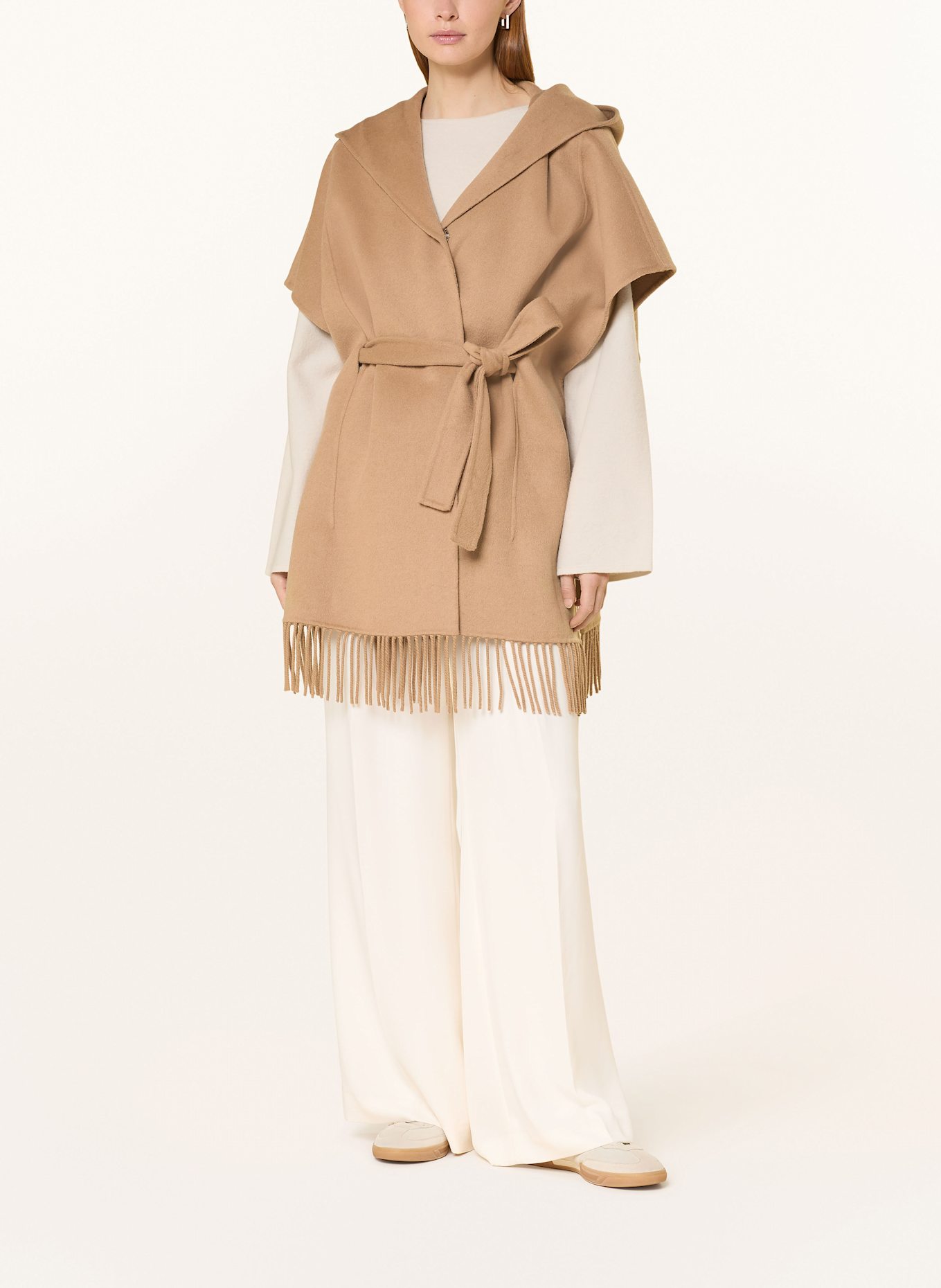ELENA MIRO Cape: CAMEL