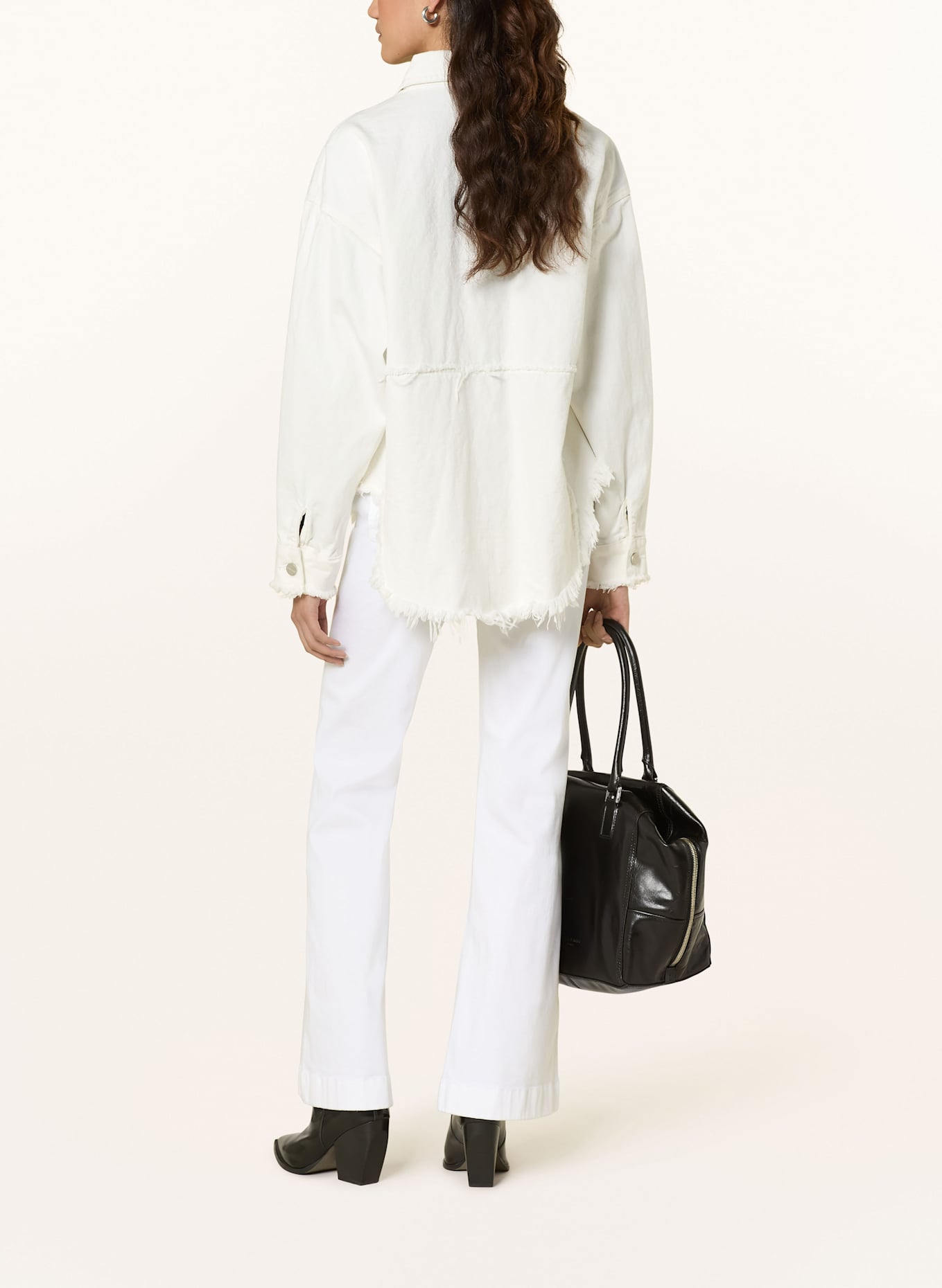 7 for all mankind Flared Jeans DOJO TAILORLESS: WEISS