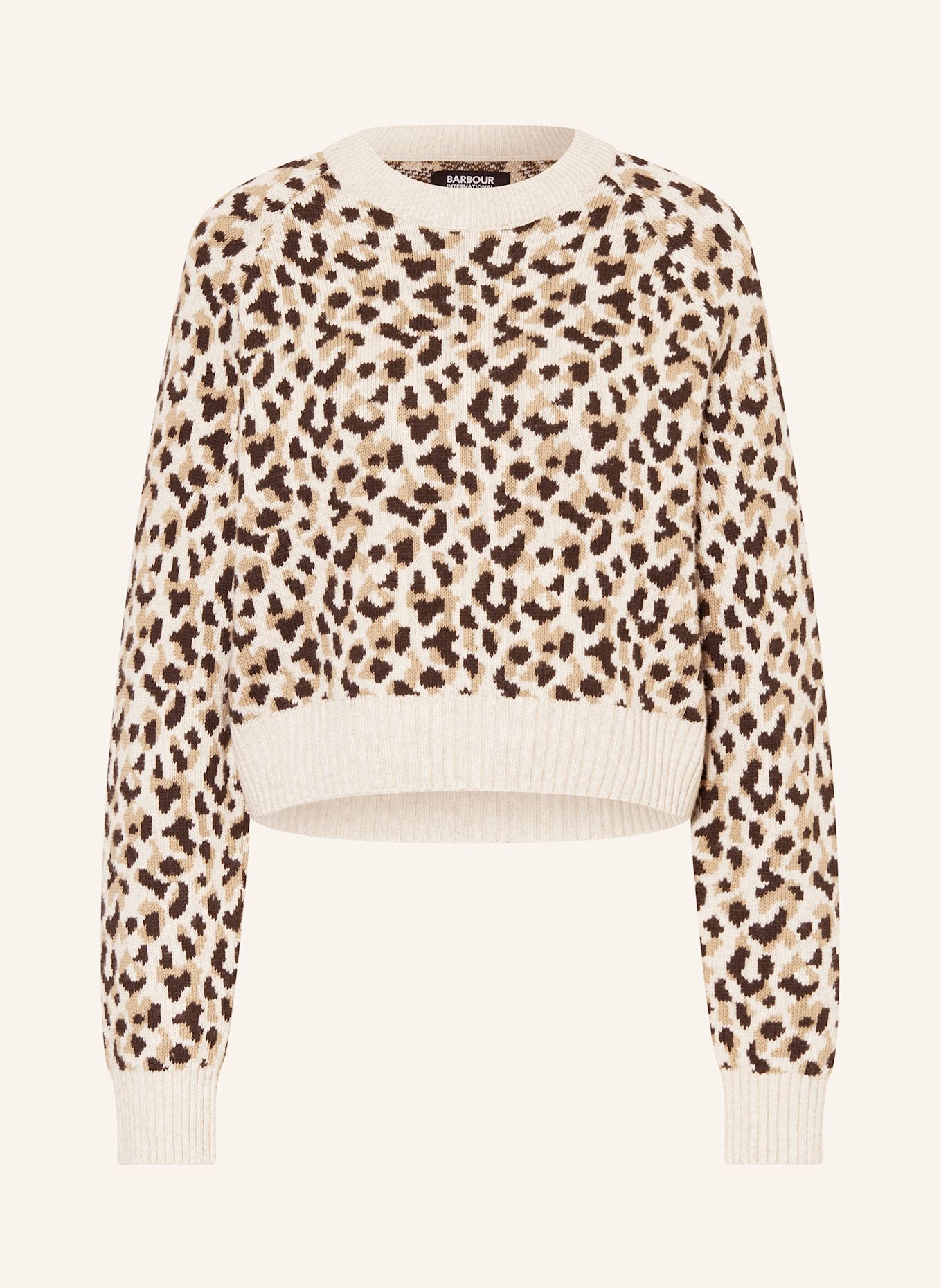 BARBOUR INTERNATIONAL Pullover HARLEY: HELLBRAUN / BRAUN / DUNKELBRAUN