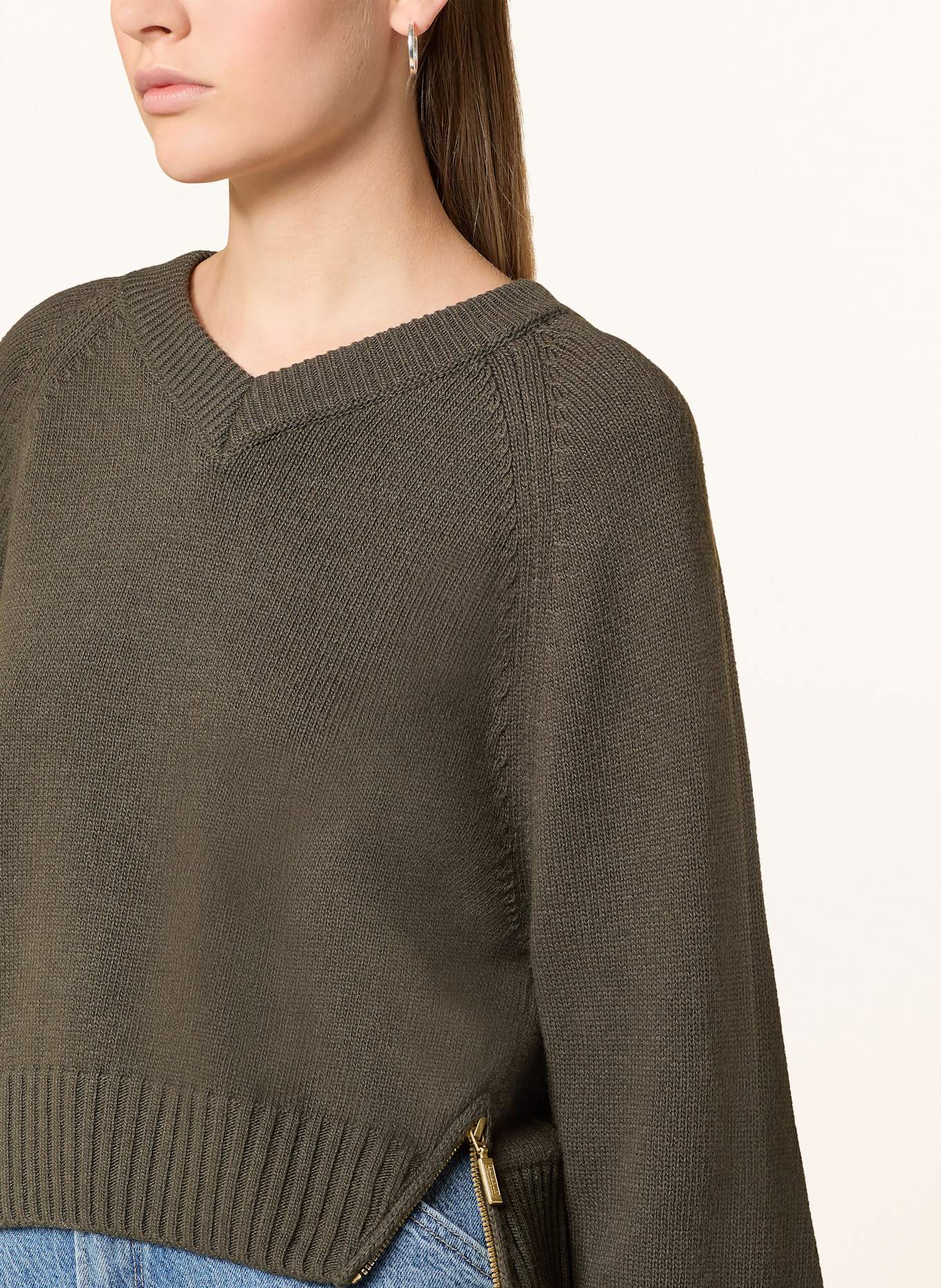 BARBOUR INTERNATIONAL Pullover ATLANTA: KHAKI