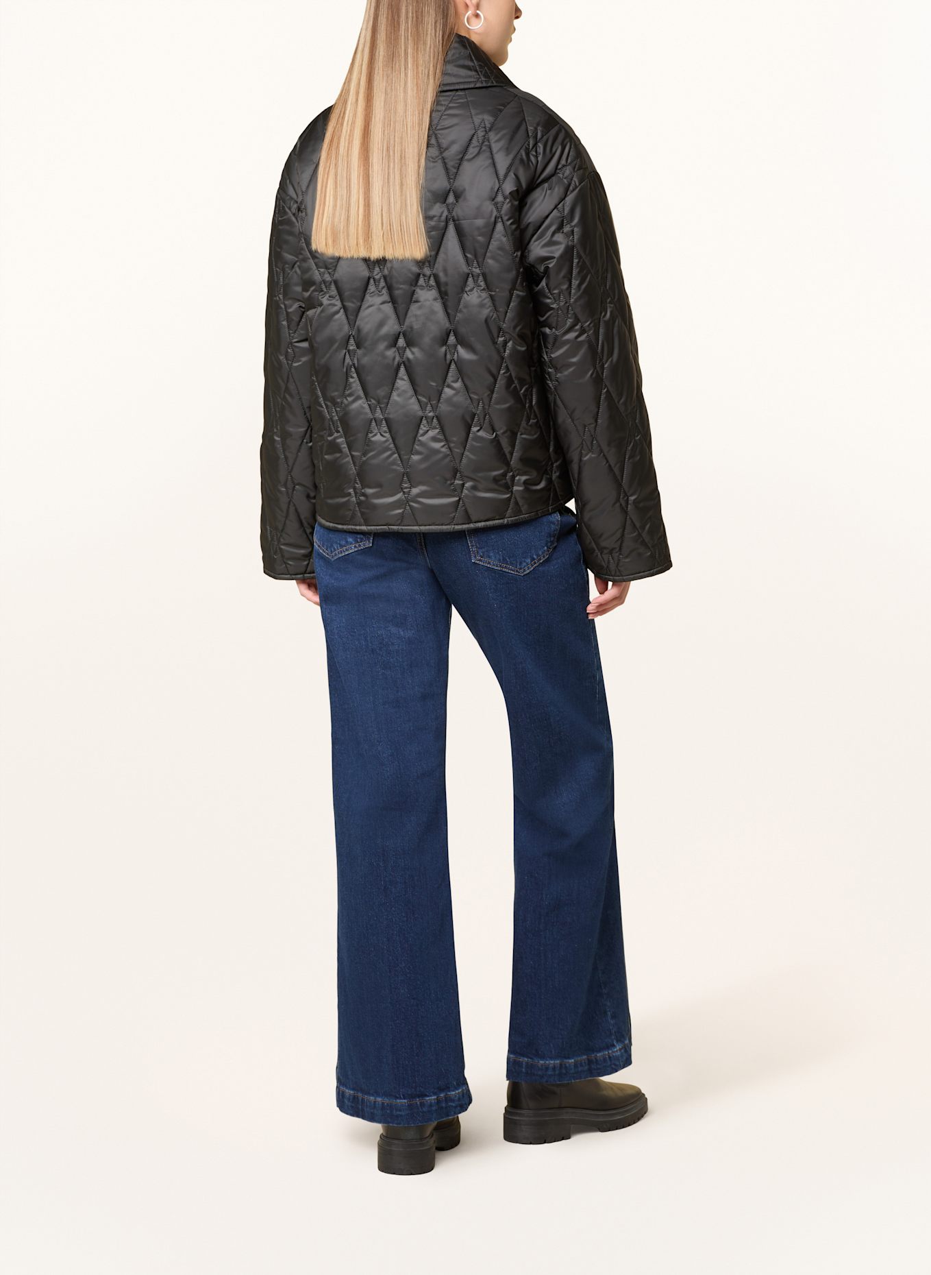 Barbour Steppjacke BERNADETTE: SCHWARZ