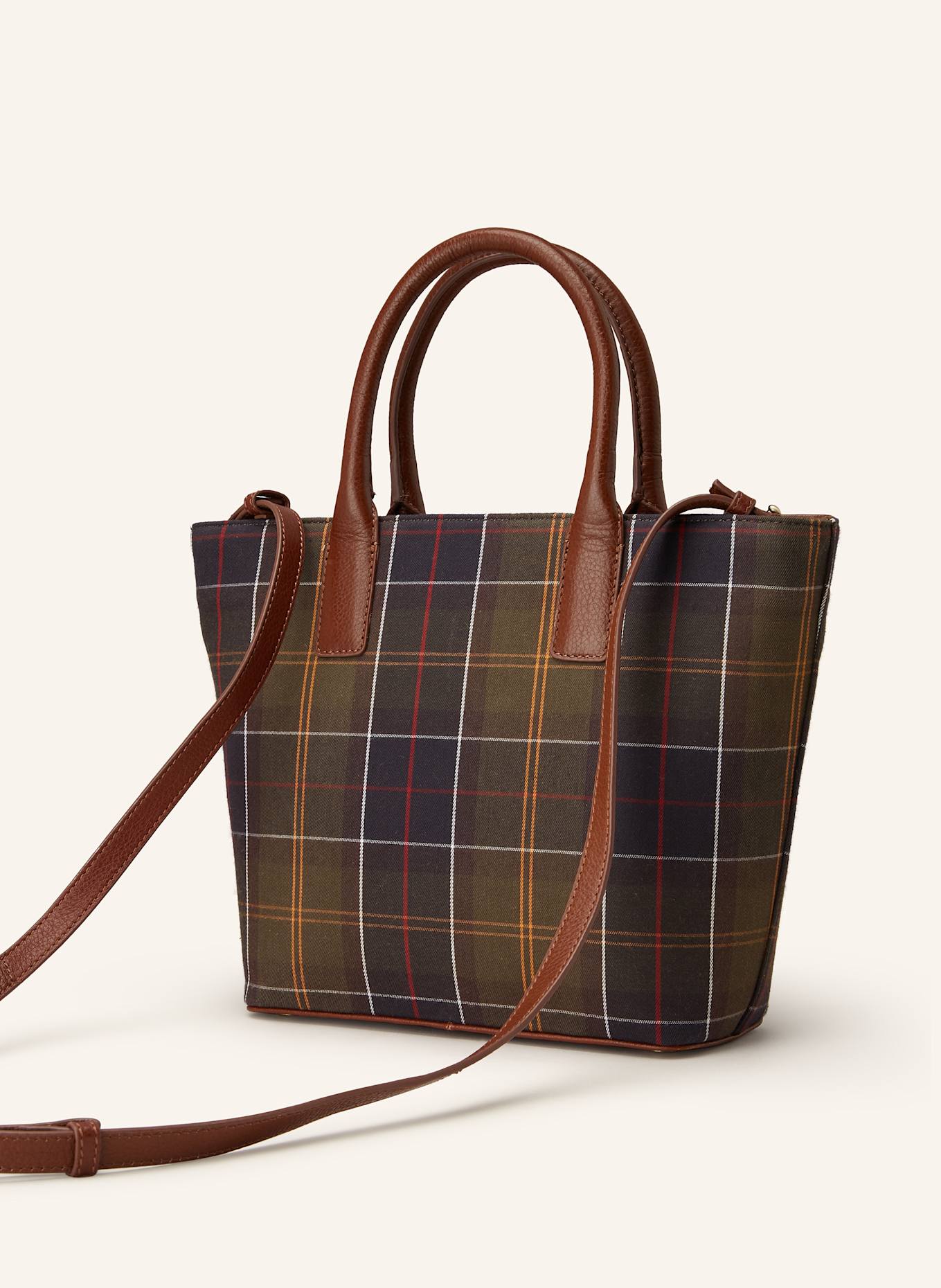 Barbour Umhängetasche BIRCH: KHAKI / BRAUN / DUNKELBLAU