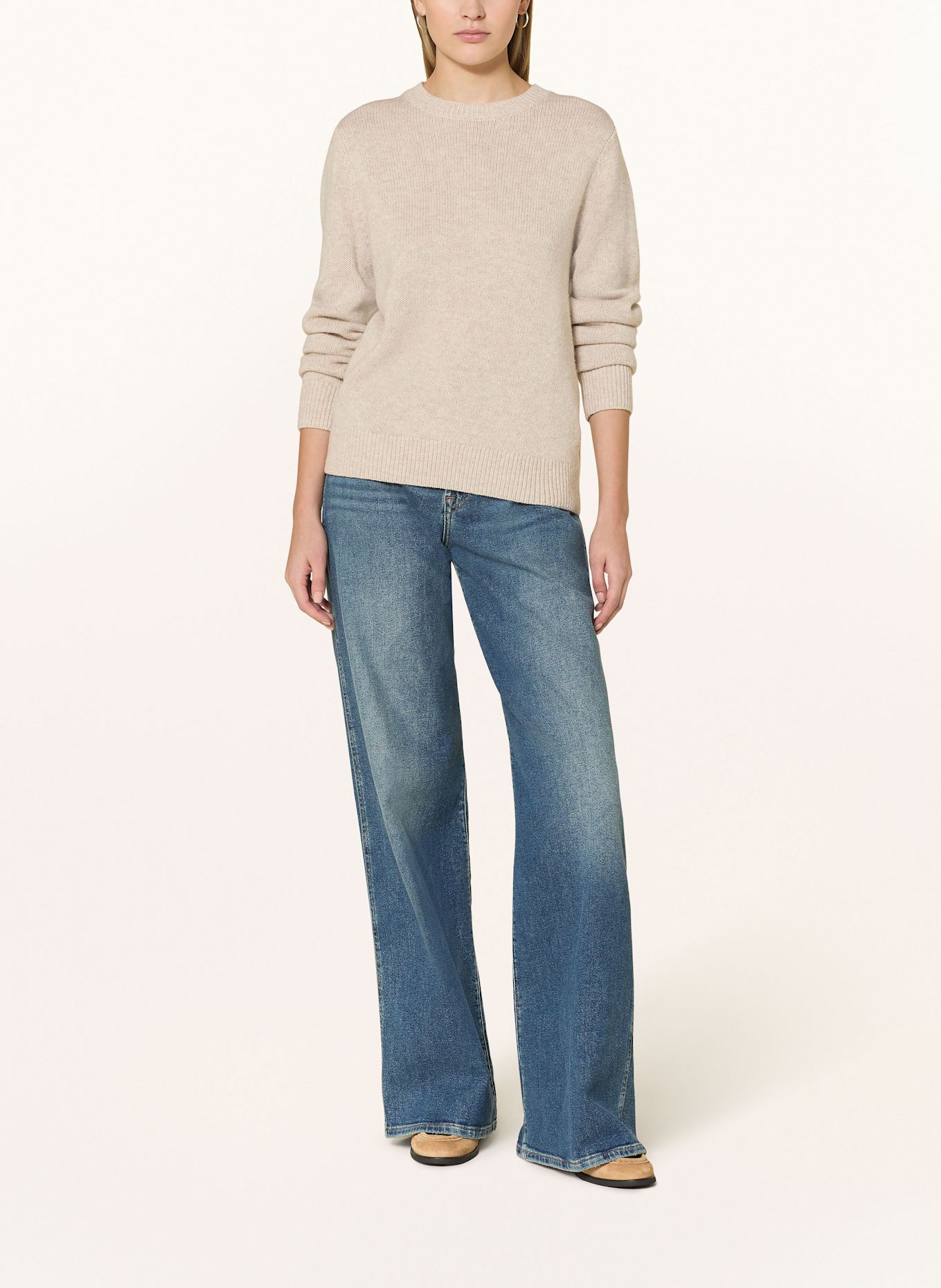 Barbour Pullover WOODHOUSE: CREME