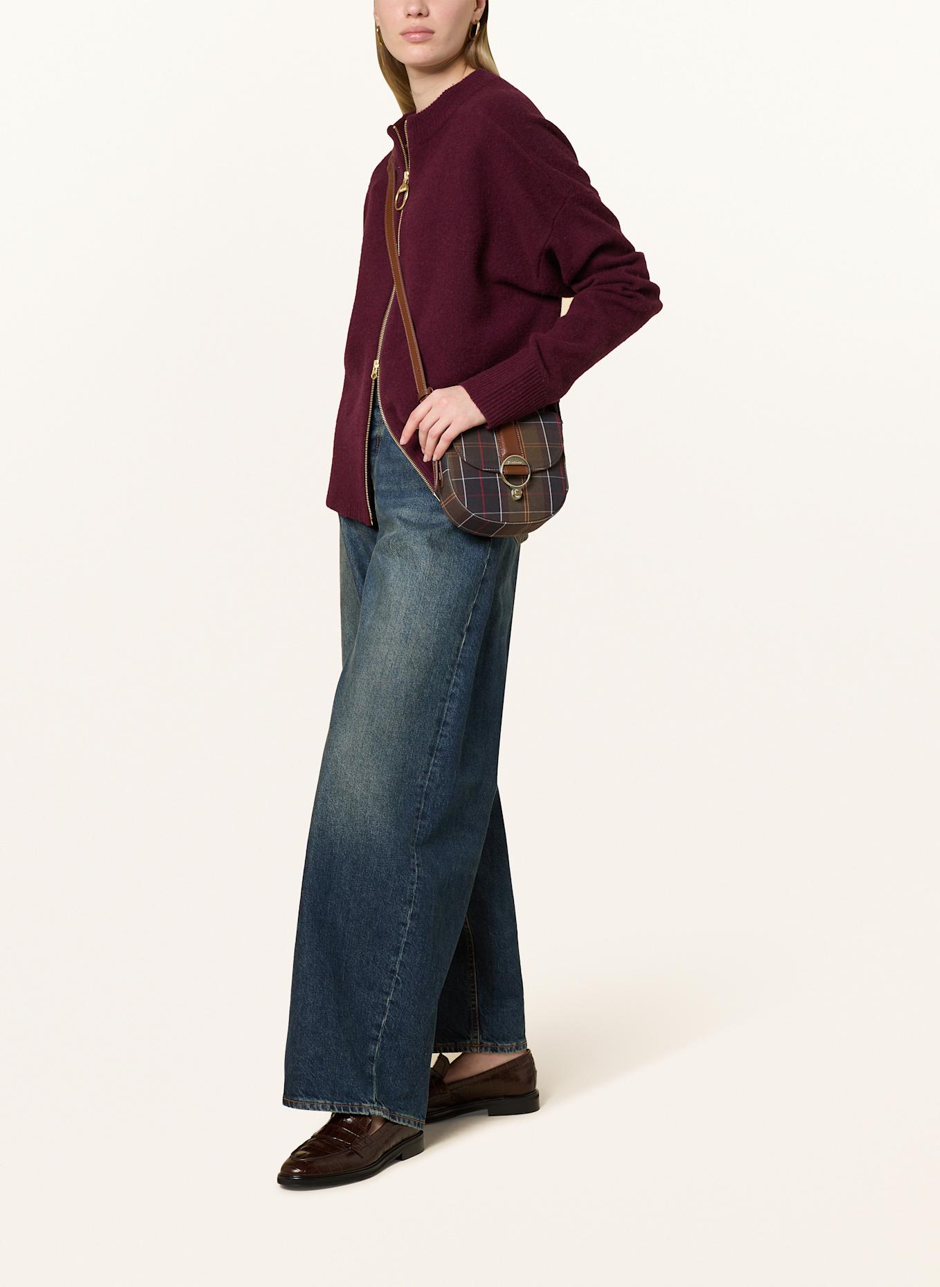 Barbour Umhängetasche ELM: DUNKELBLAU / GRÜN / BRAUN