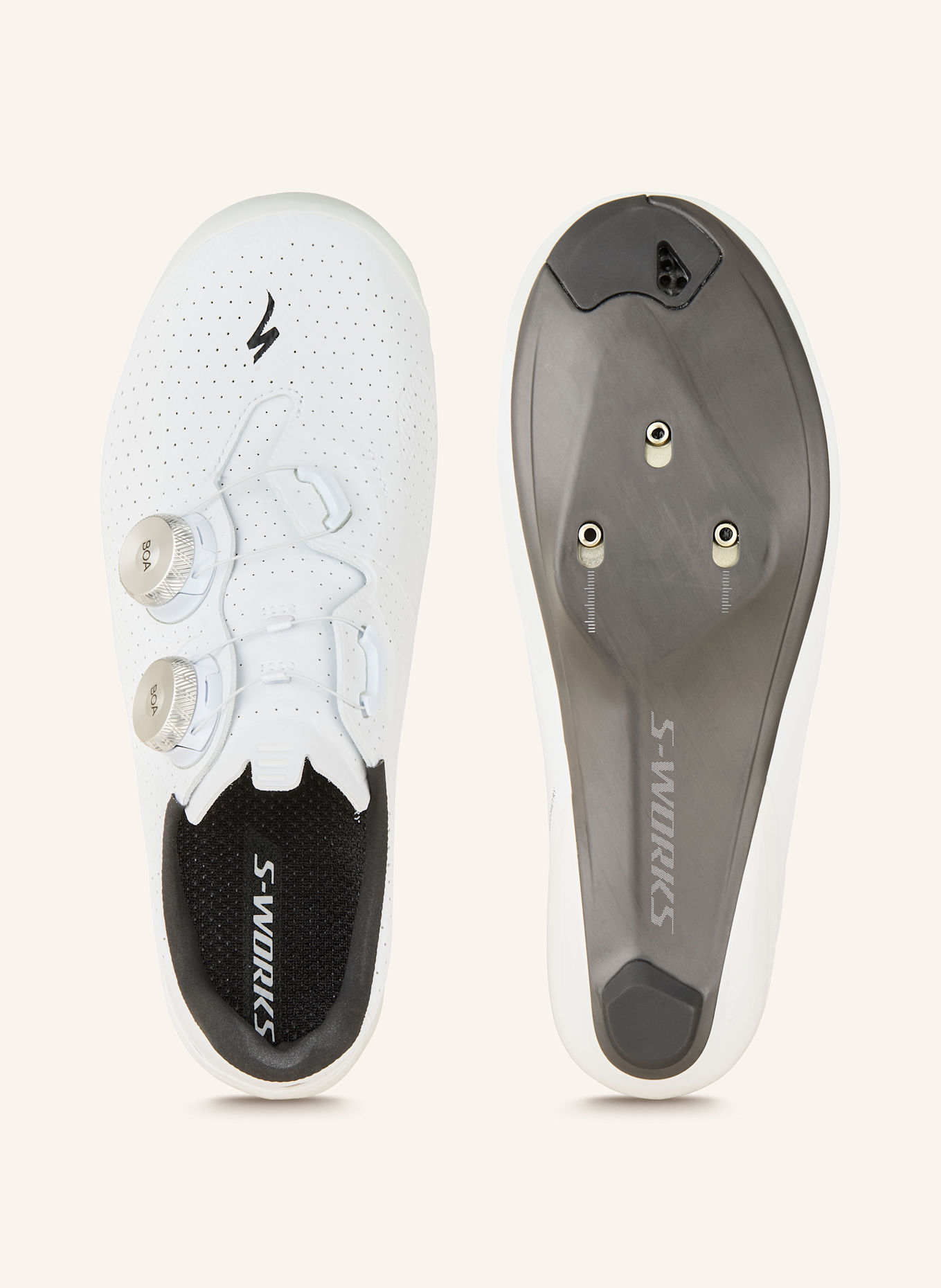 SPECIALIZED Rennradschuhe S-WORKS TORCH WIDE: WEISS