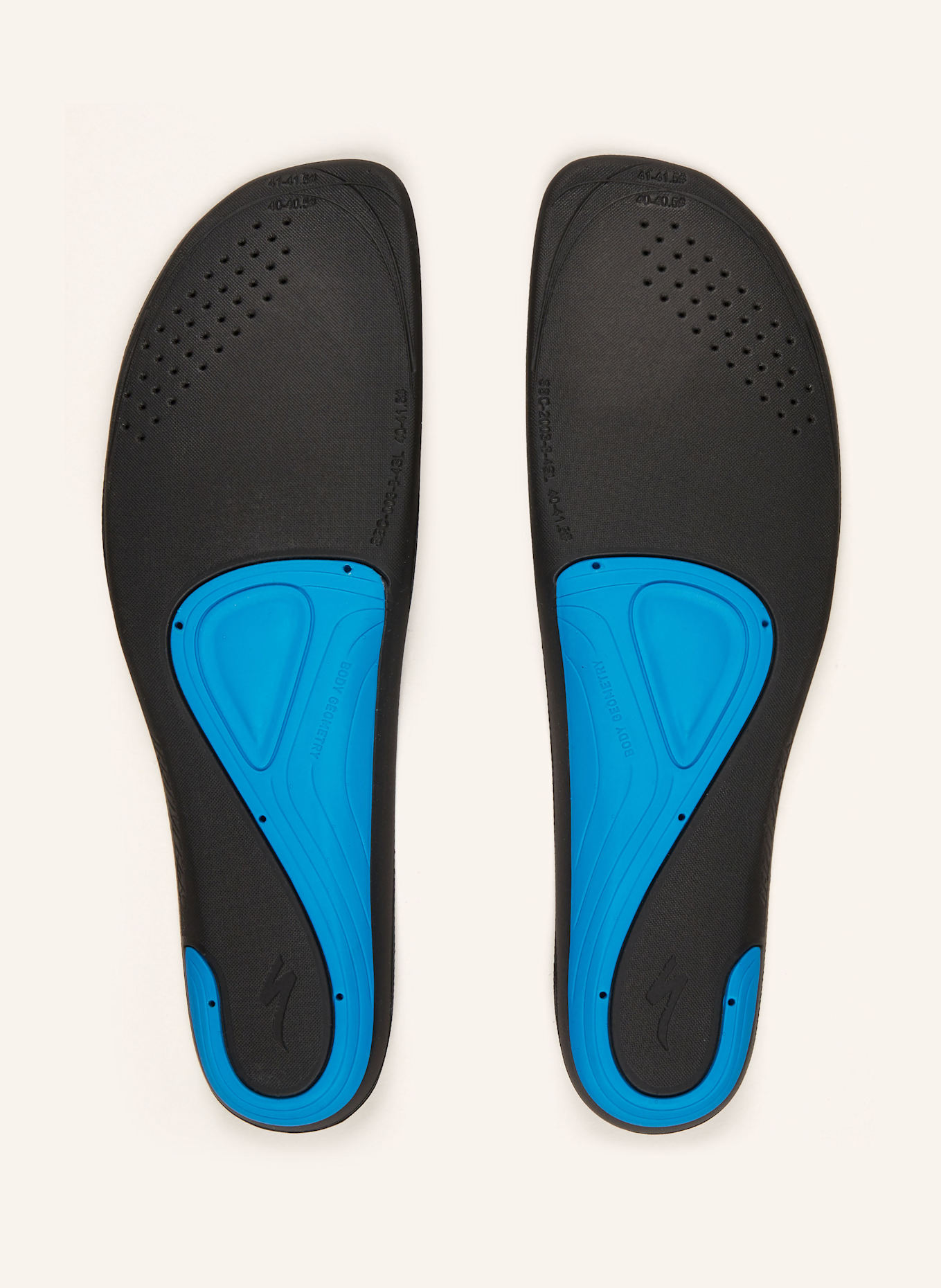 SPECIALIZED Einlegesohlen BODY GEOMETRY SL GEN 2: BLAU / SCHWARZ