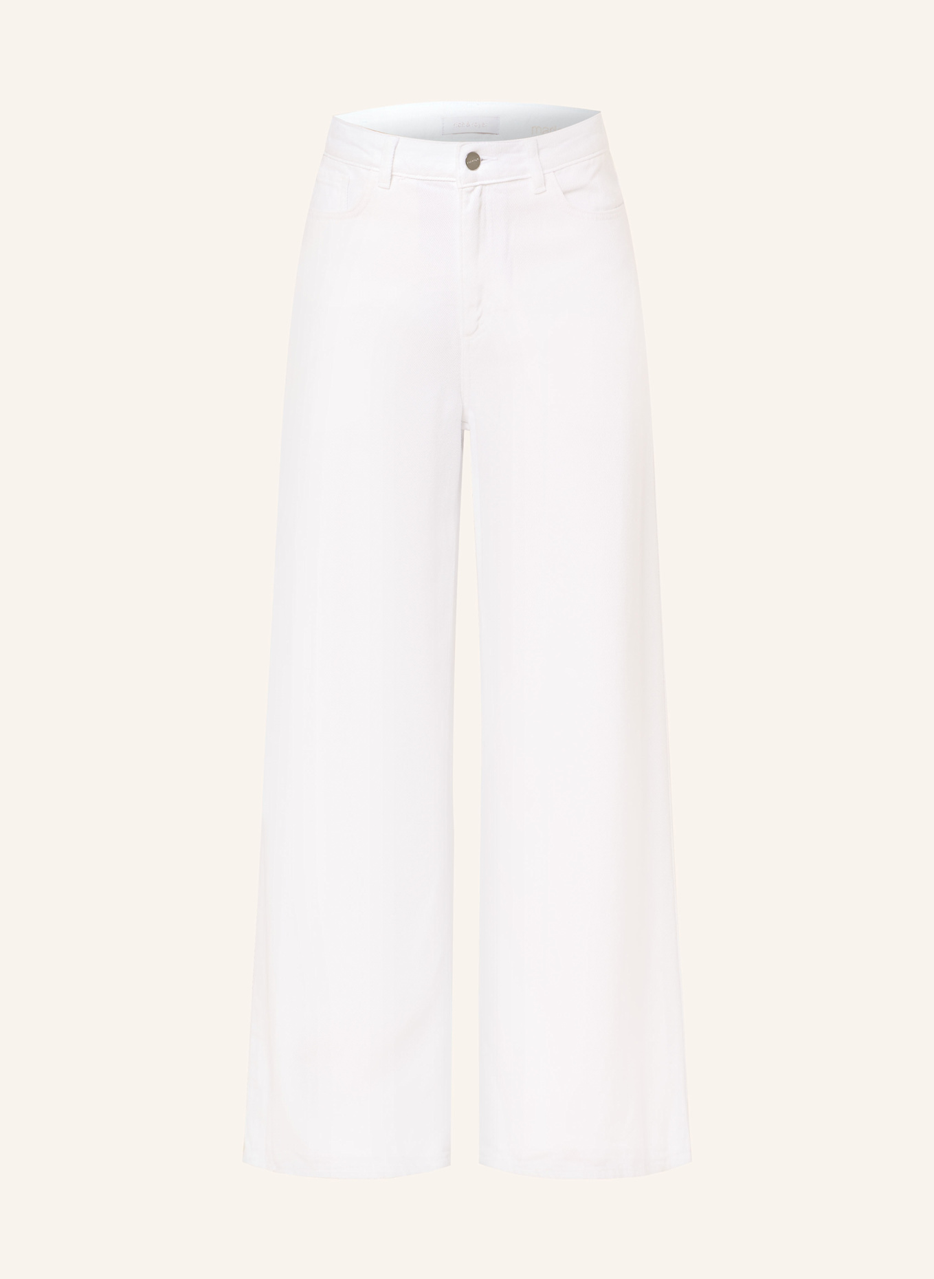 Rich & Royal Wide leg jeans: WIT