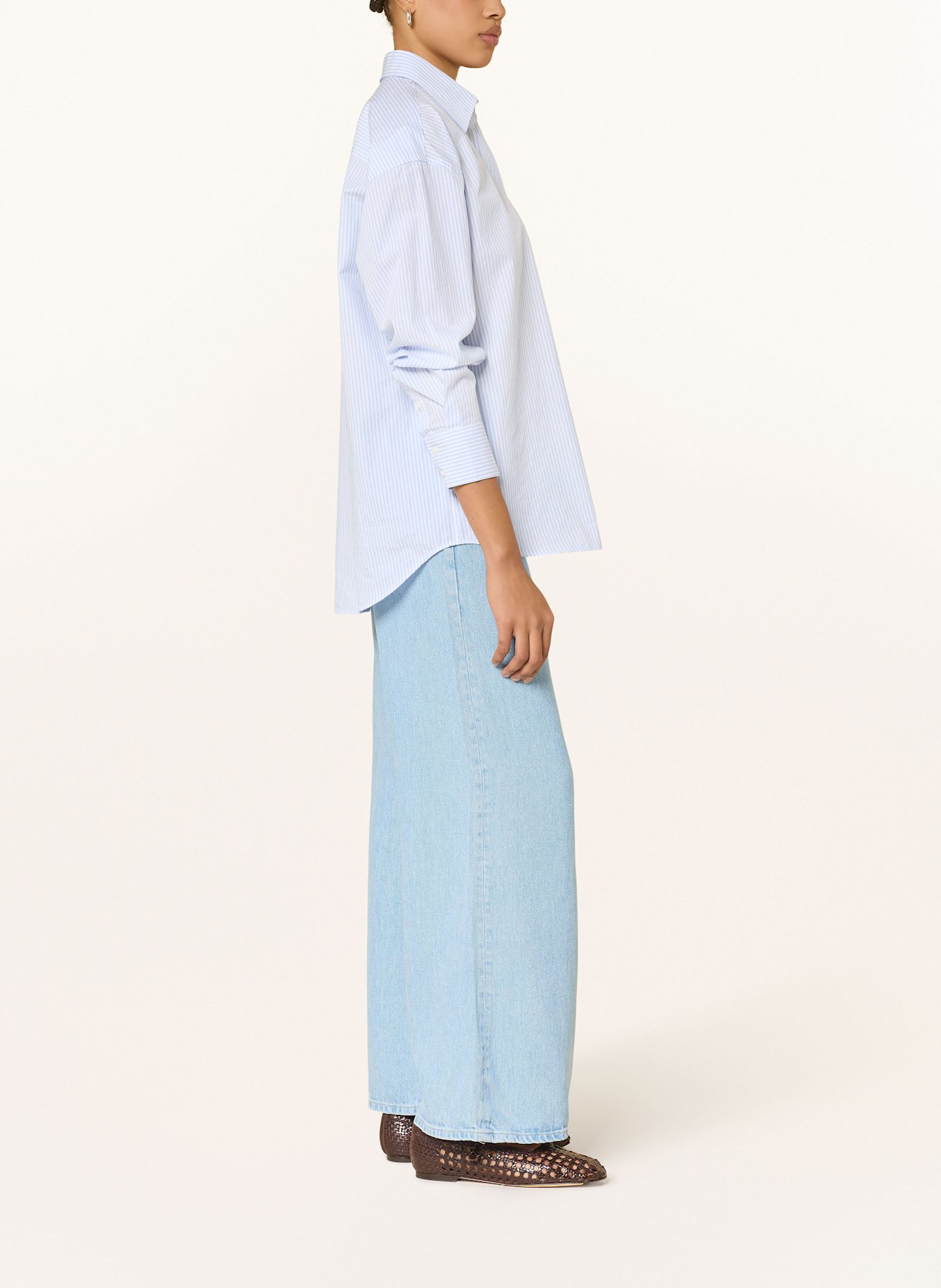 Rich & Royal Wide Leg džíny: 700 DENIM BLUE