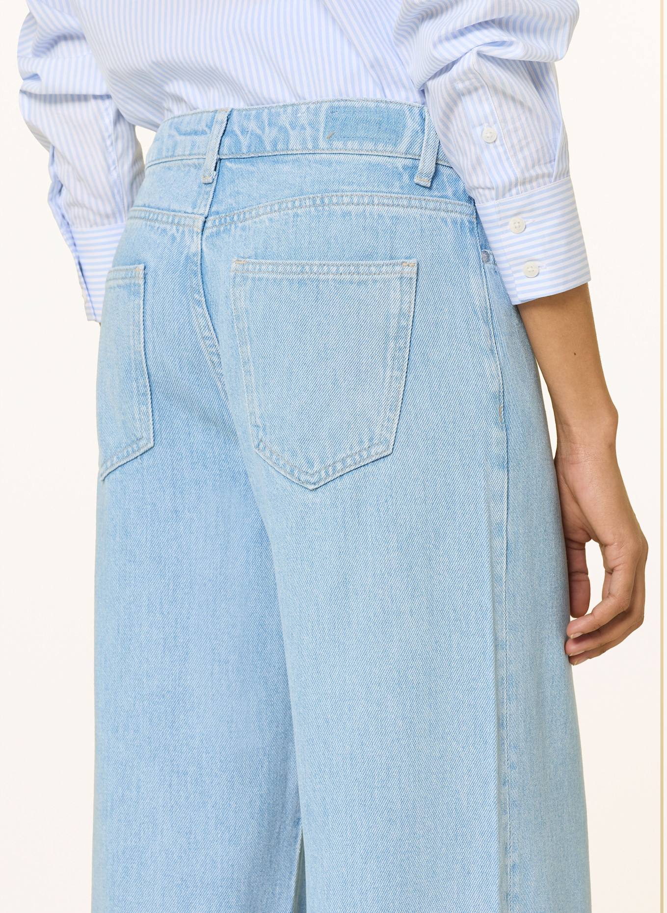 Rich & Royal Wide Leg džíny: 700 DENIM BLUE