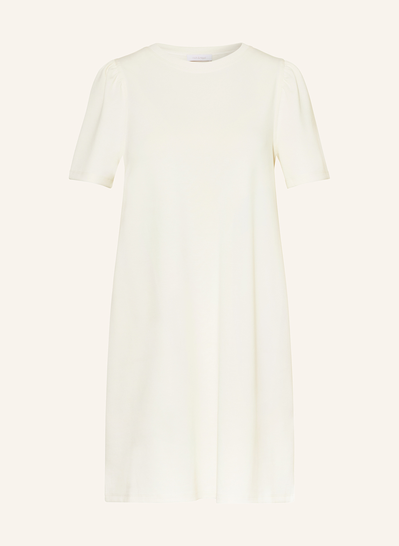 Rich & Royal Sweatkleid: ECRU