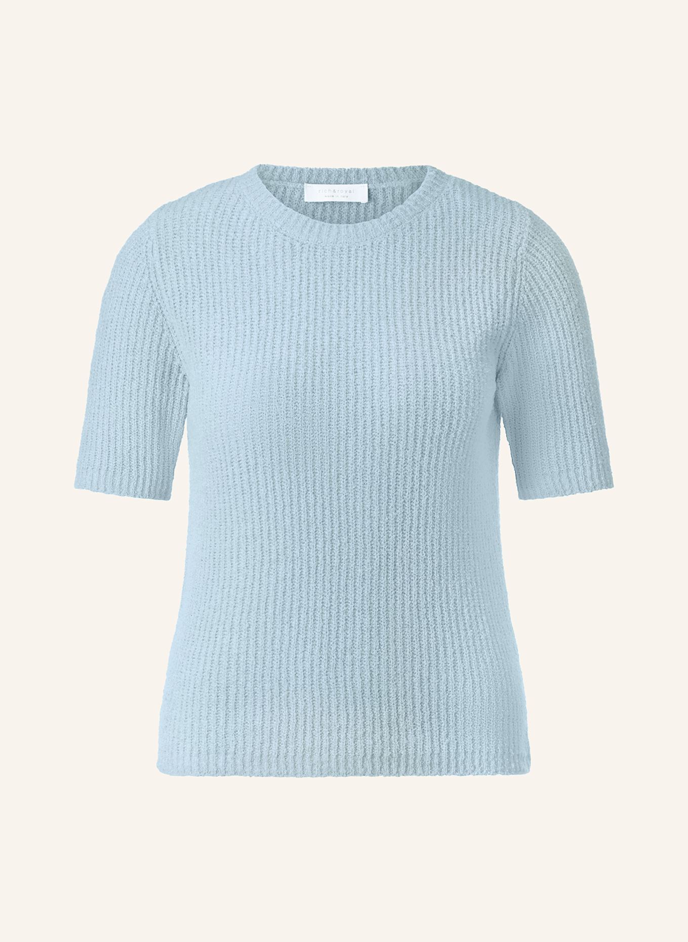 Rich & Royal Knit shirt: LIGHT BLUE