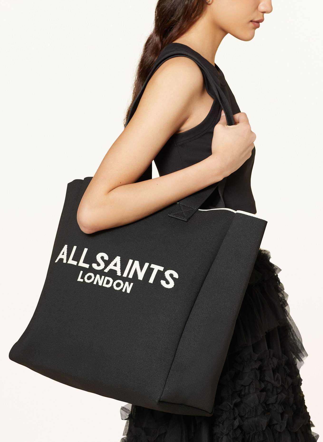 ALLSAINTS Shopper IZZY: BLACK