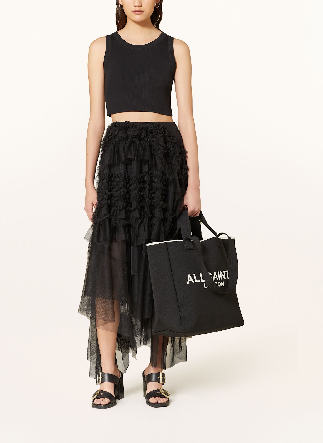 ALLSAINTS Shopper IZZY: BLACK
