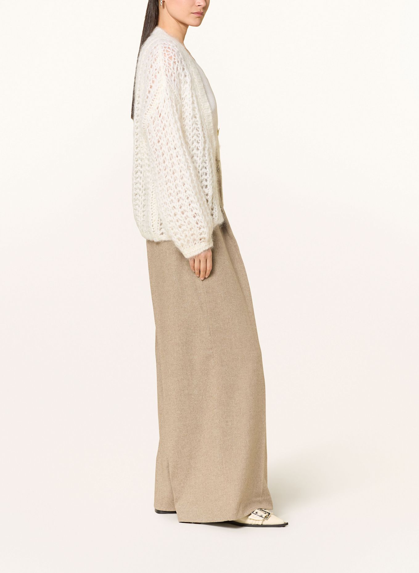 MRS & HUGS Marlenehose: TAUPE