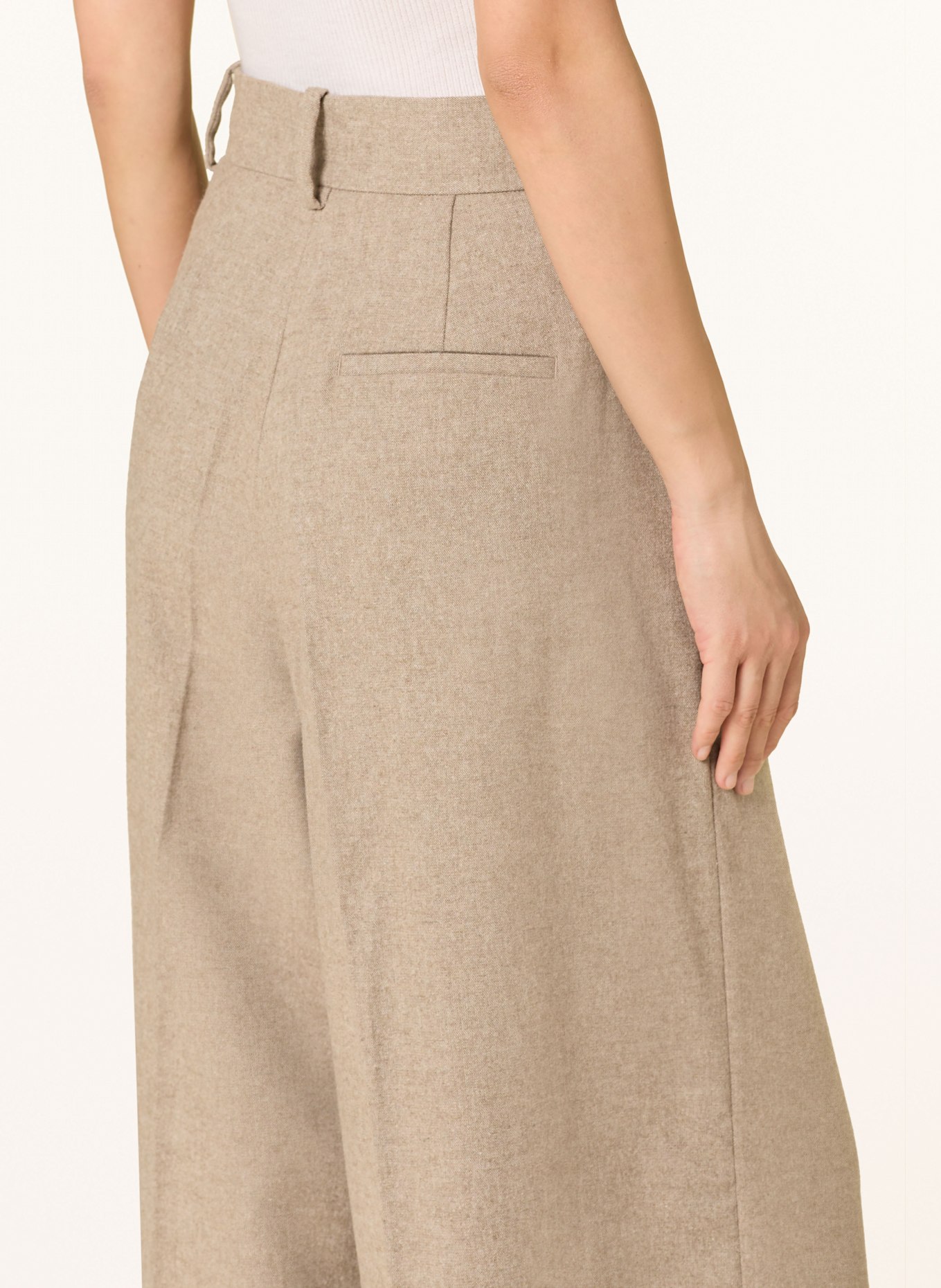 MRS & HUGS Marlenehose: TAUPE