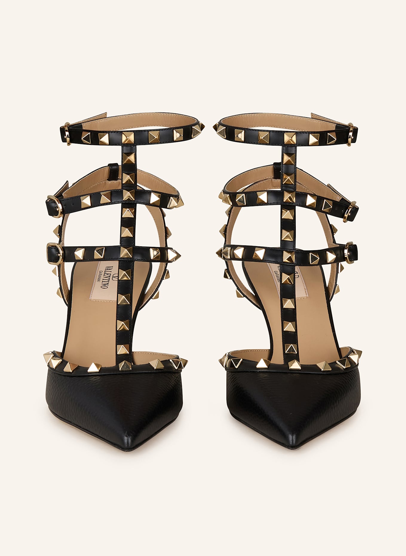 VALENTINO GARAVANI Slingpumps ROCKSTUD: SCHWARZ