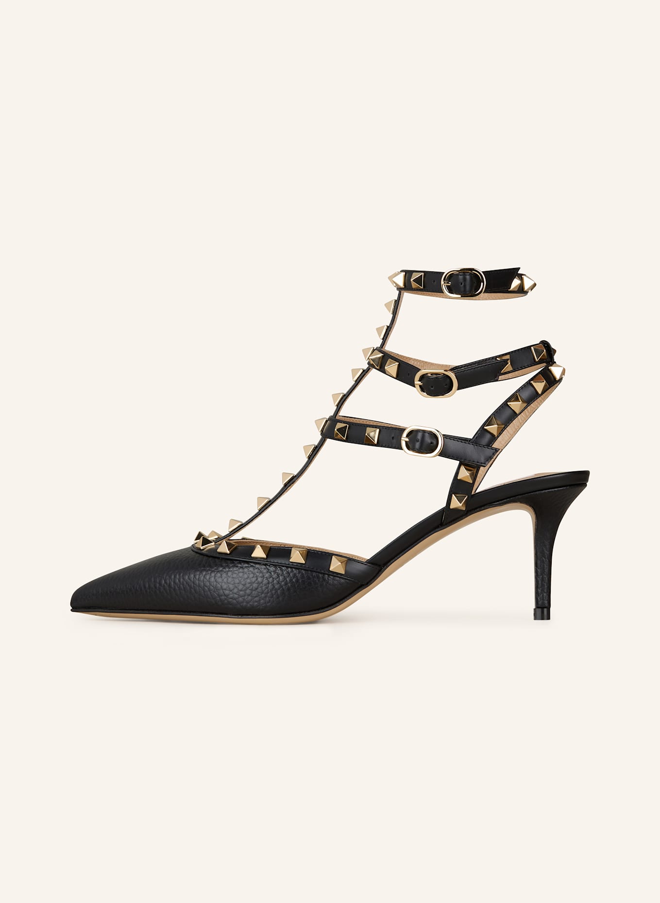 VALENTINO GARAVANI Slingpumps ROCKSTUD: SCHWARZ