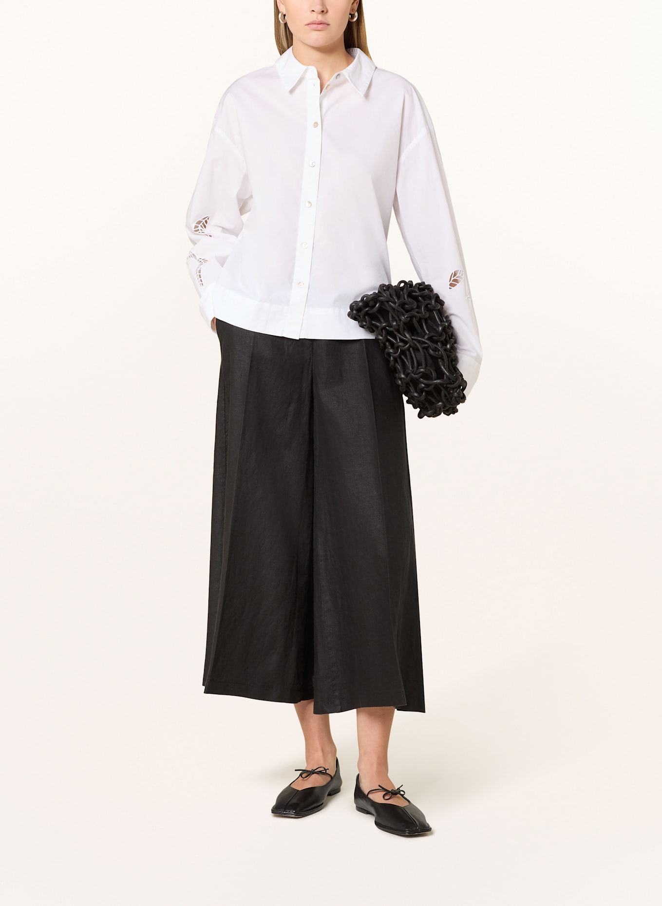 OPUS Hemdbluse FOTANIS: WEISS