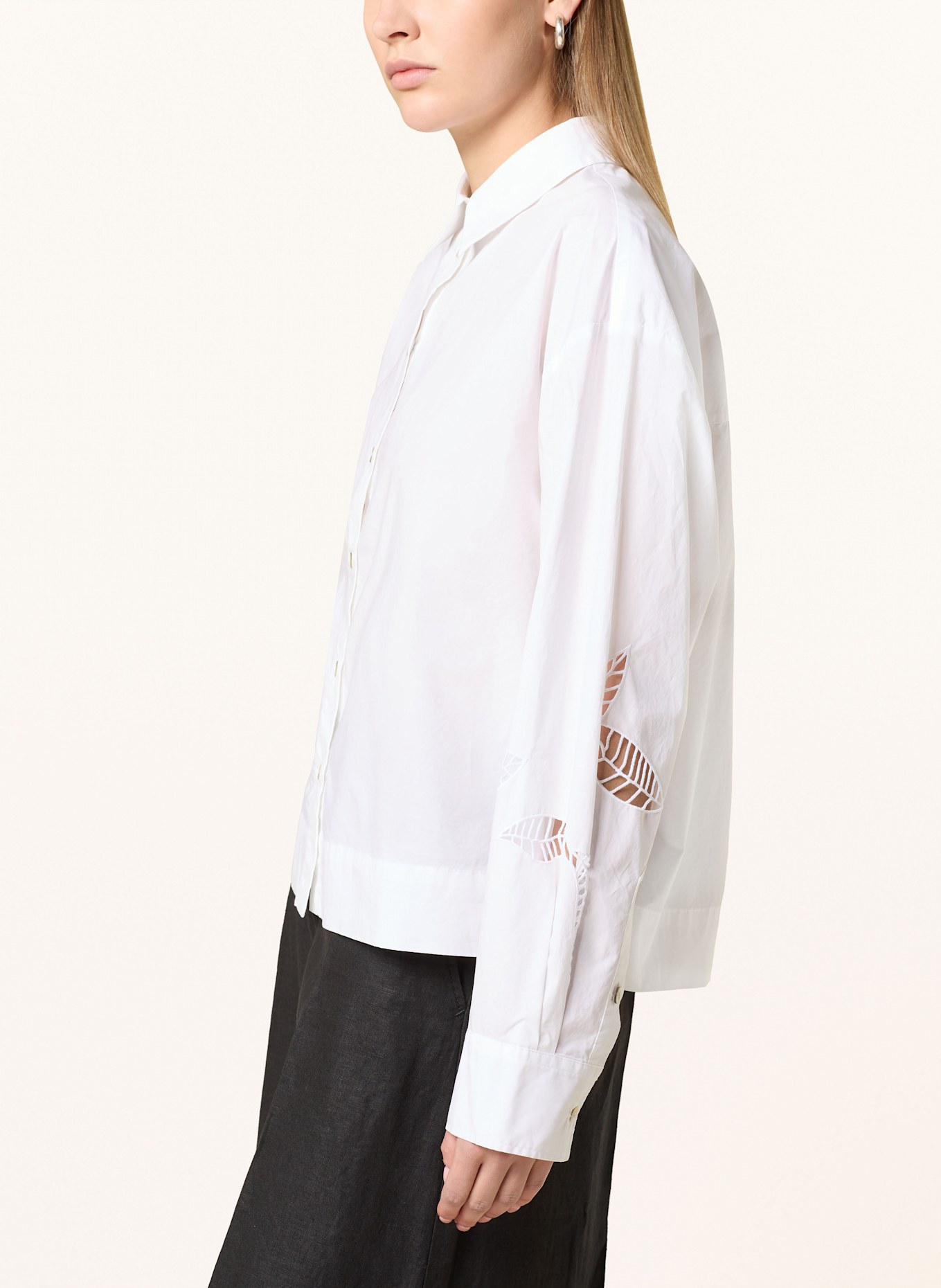 OPUS Hemdbluse FOTANIS: WEISS