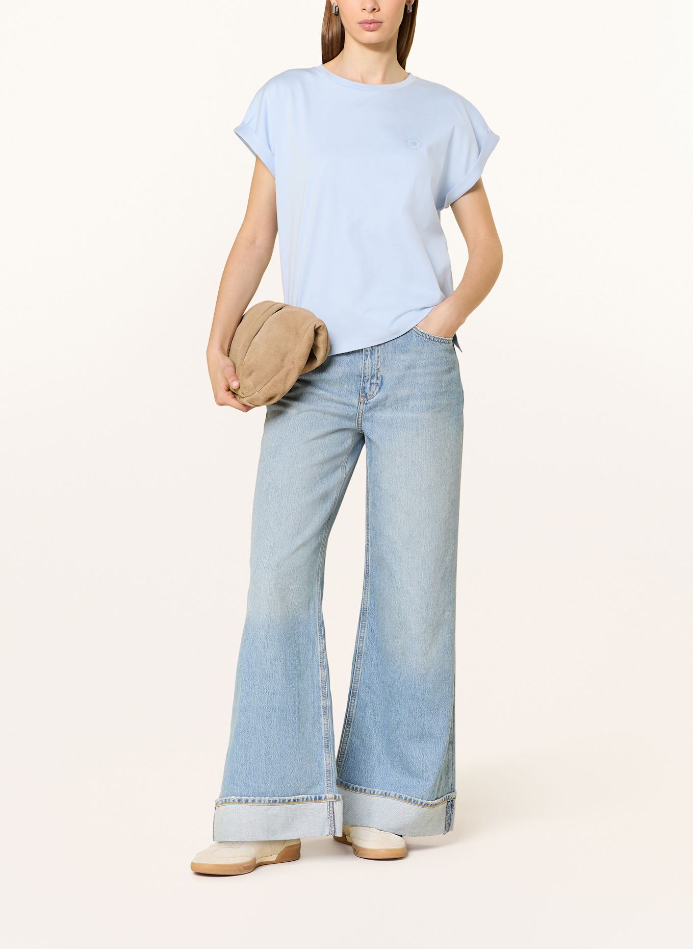 OPUS T-Shirt SPARIS: HELLBLAU