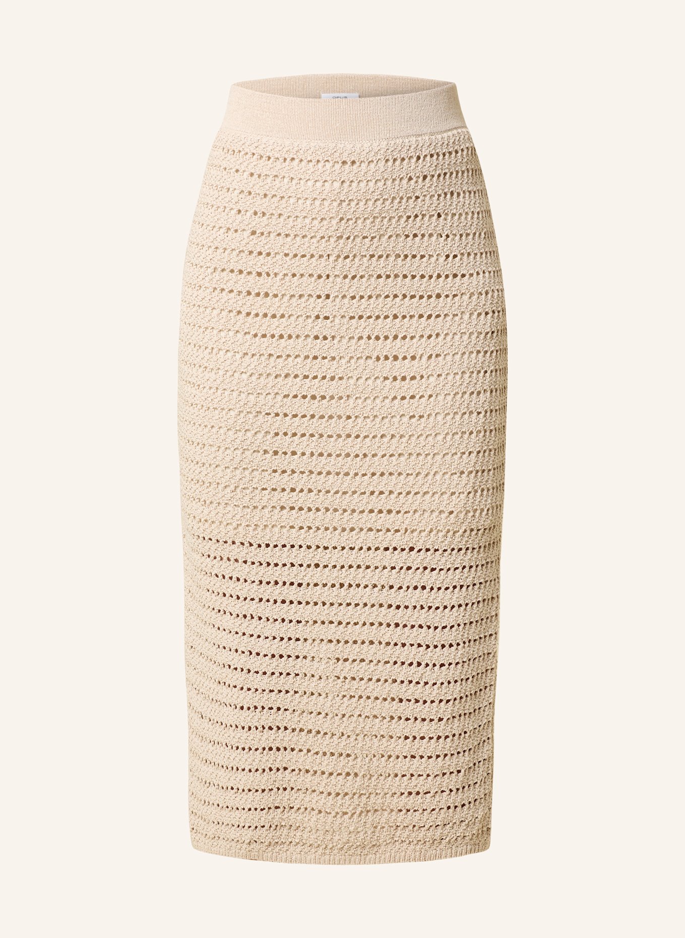 OPUS Strickrock RENISA: BEIGE