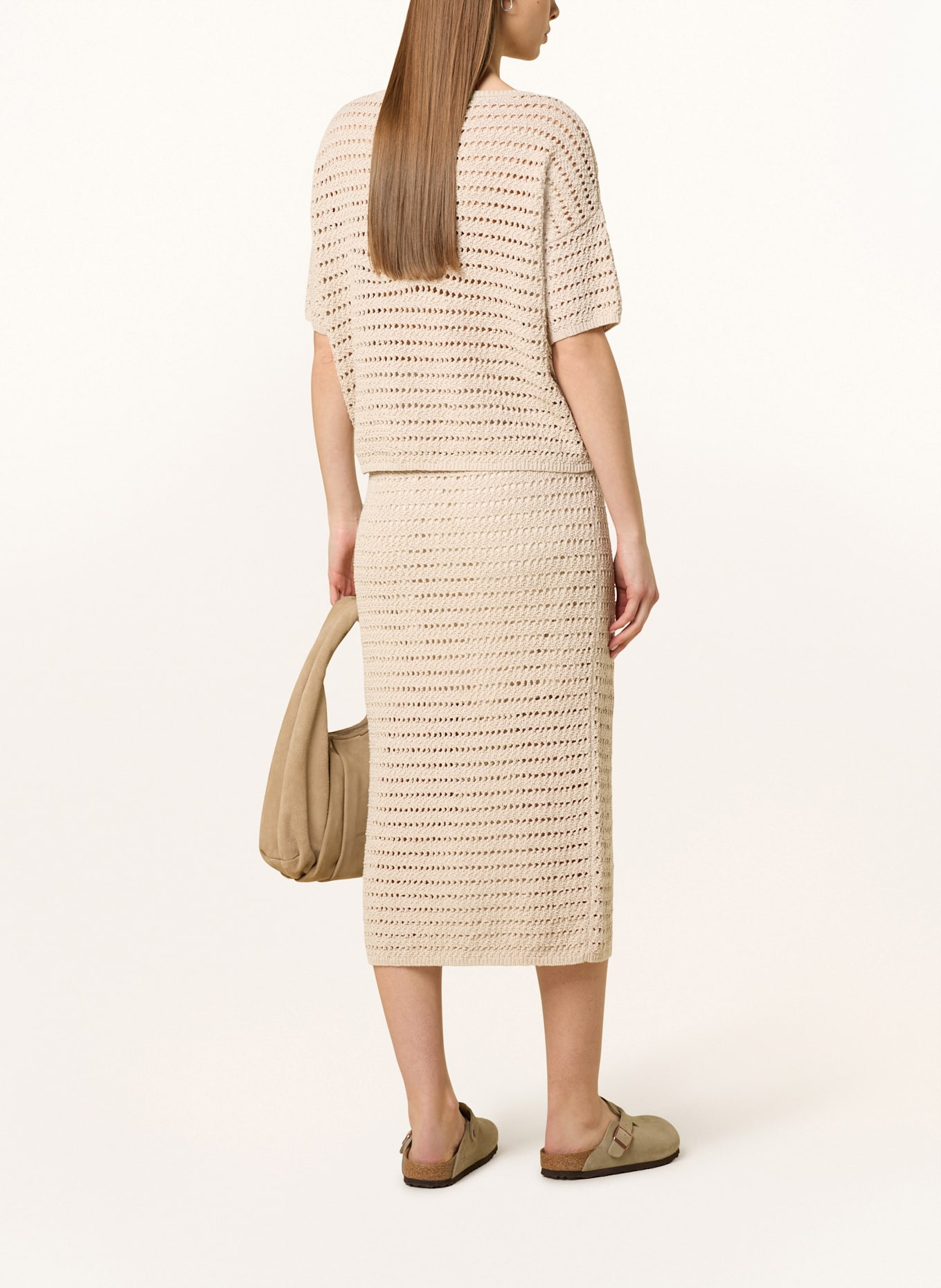 OPUS Strickrock RENISA: BEIGE