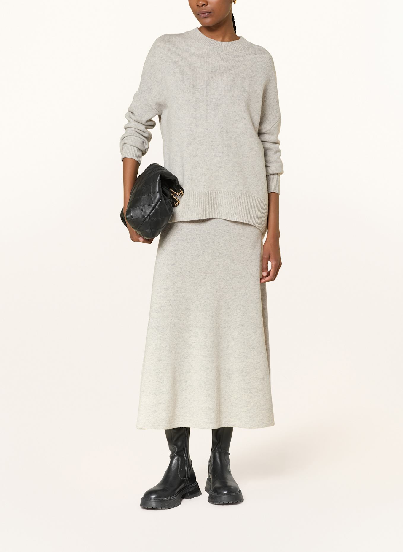 MRS & HUGS Strickrock: HELLGRAU