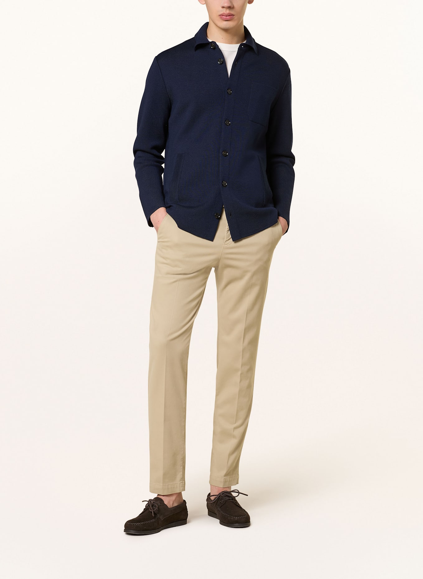 MAURIZIO BALDASSARI Cardigan: DARK BLUE