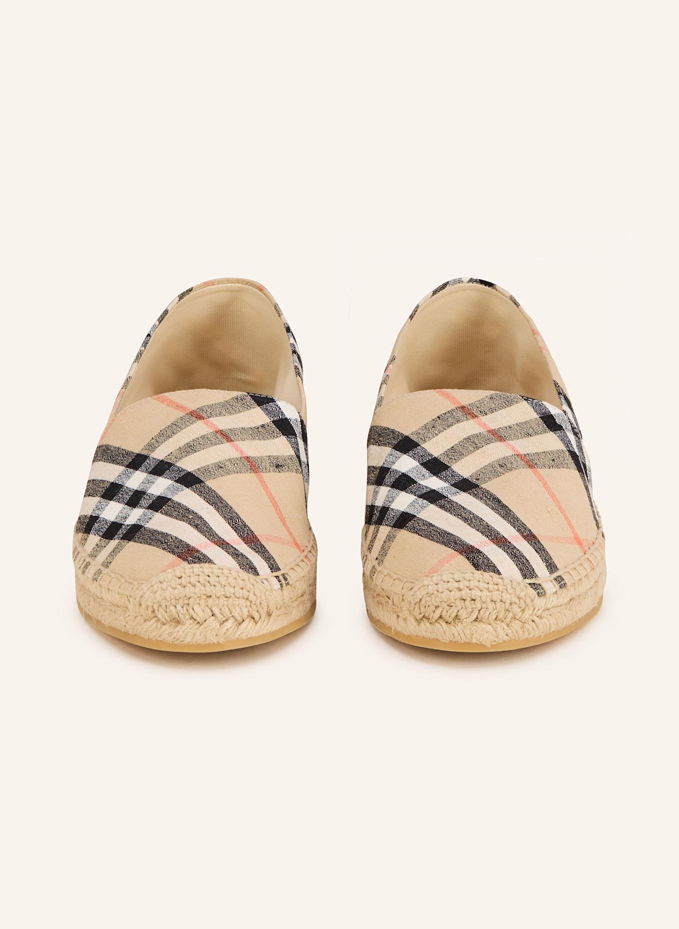 BURBERRY Espadrilles MEWS: CREAM/ BLACK